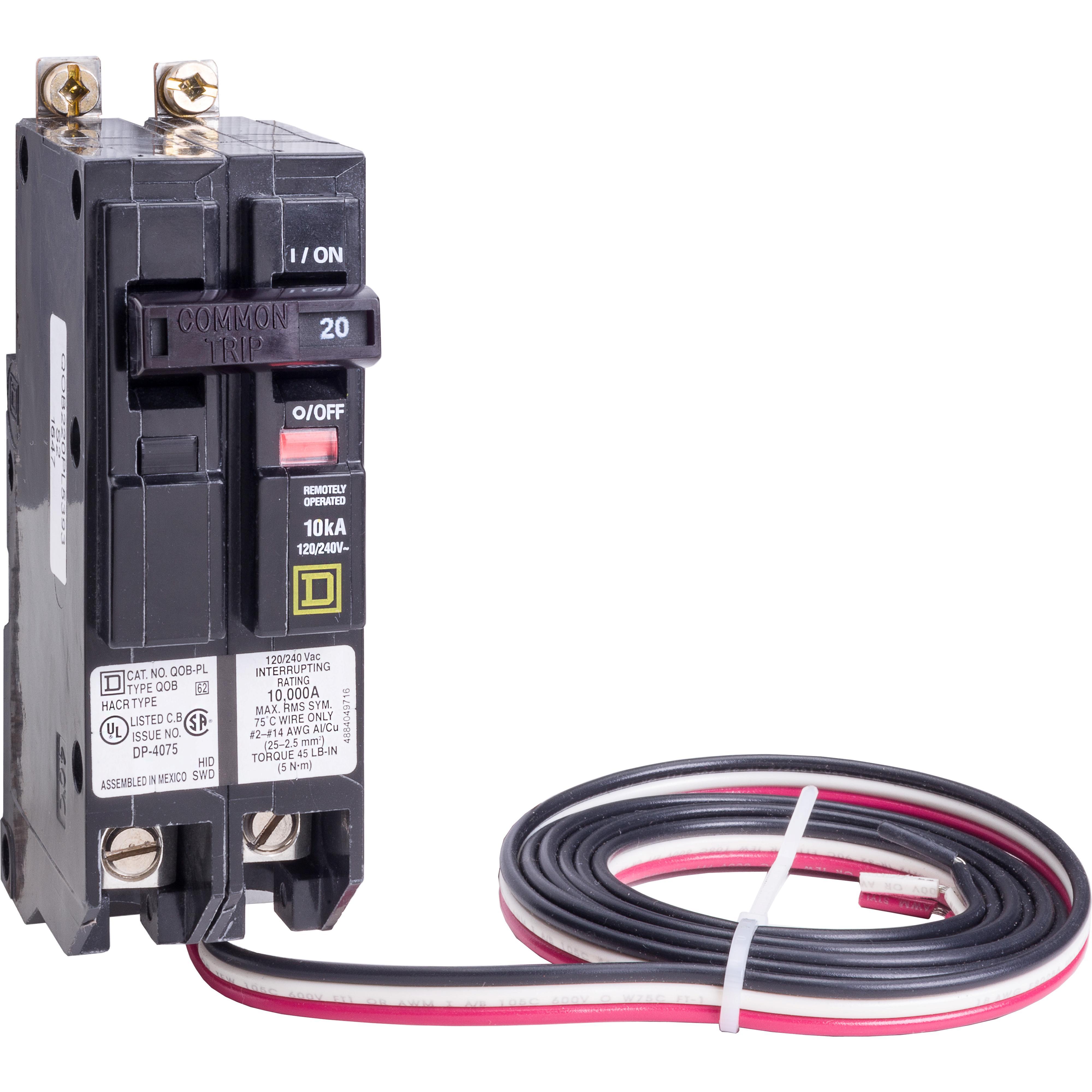 Square D™ QOB220PL5393 Miniature Circuit Breakers