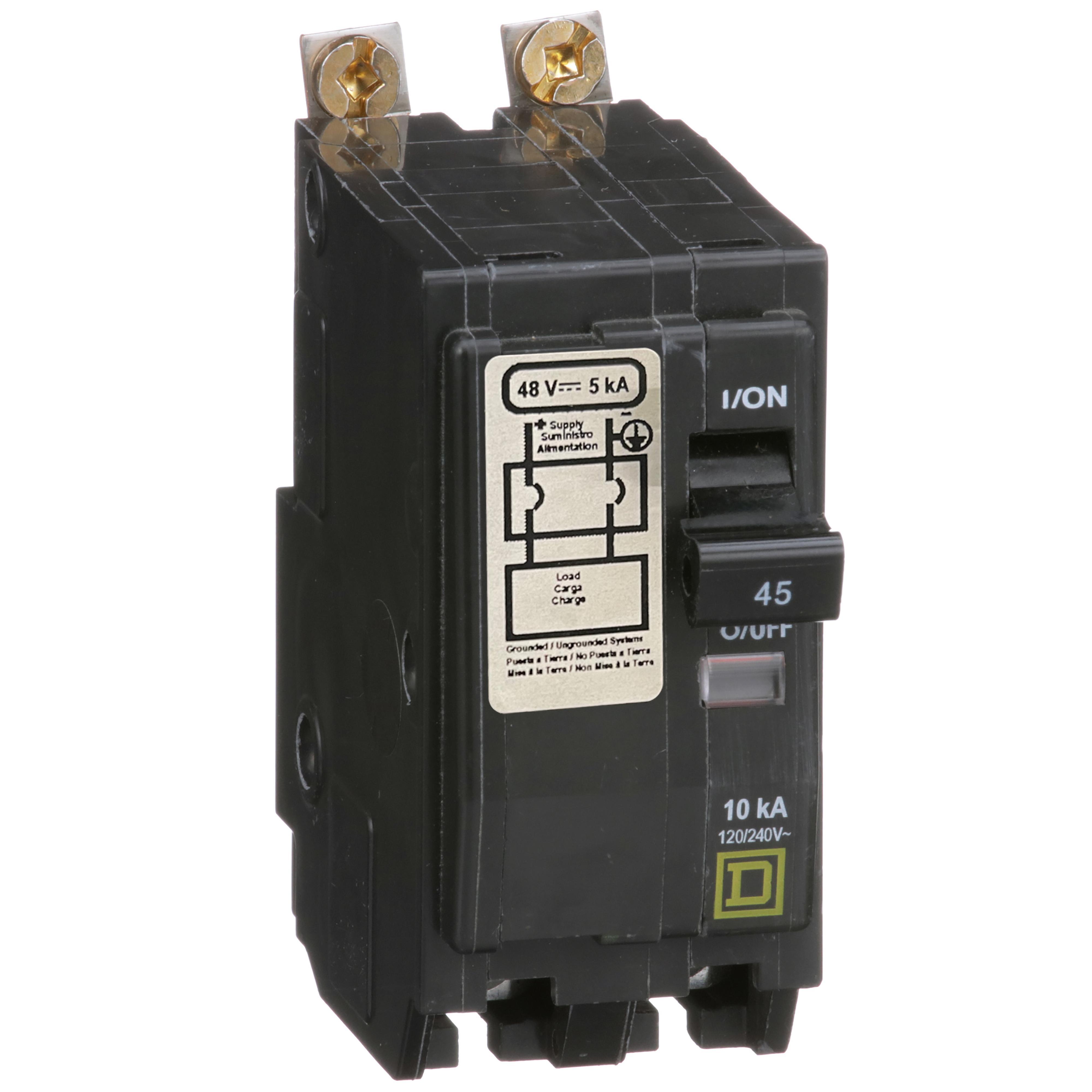 Square D™ QOB2455272 Miniature Circuit Breakers