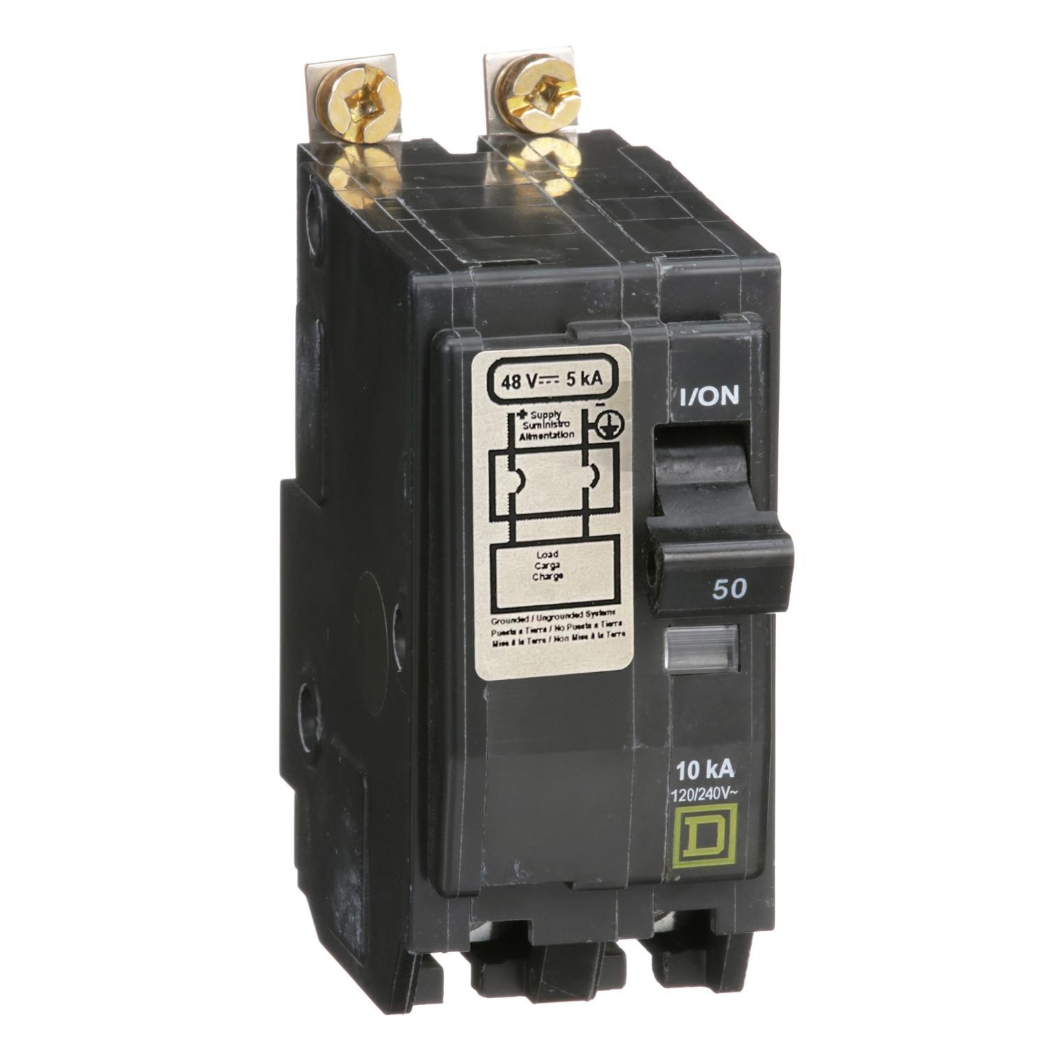 Square D™ QOB2505272 Miniature Circuit Breakers