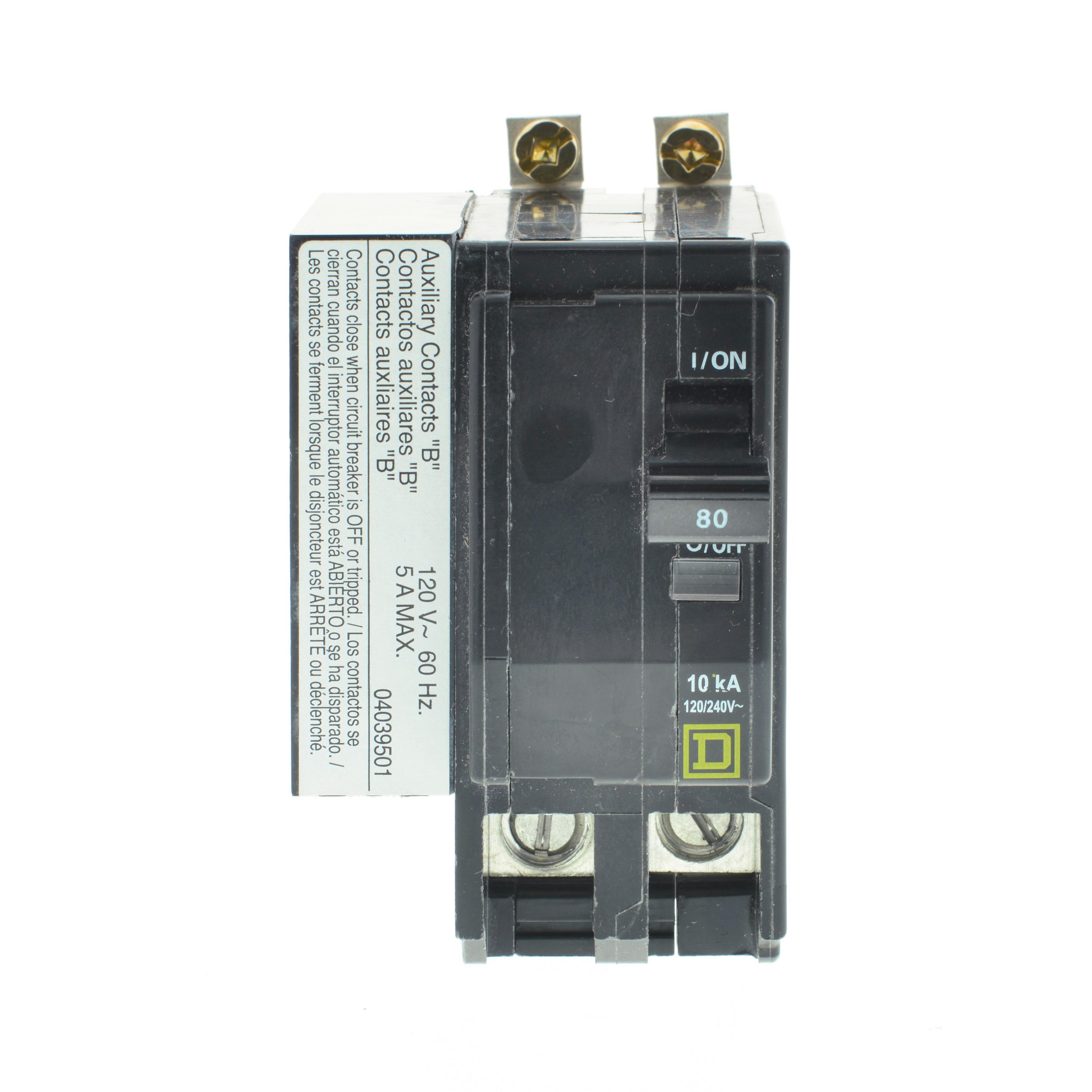 Square D™ QOB2801201 Miniature Circuit Breakers