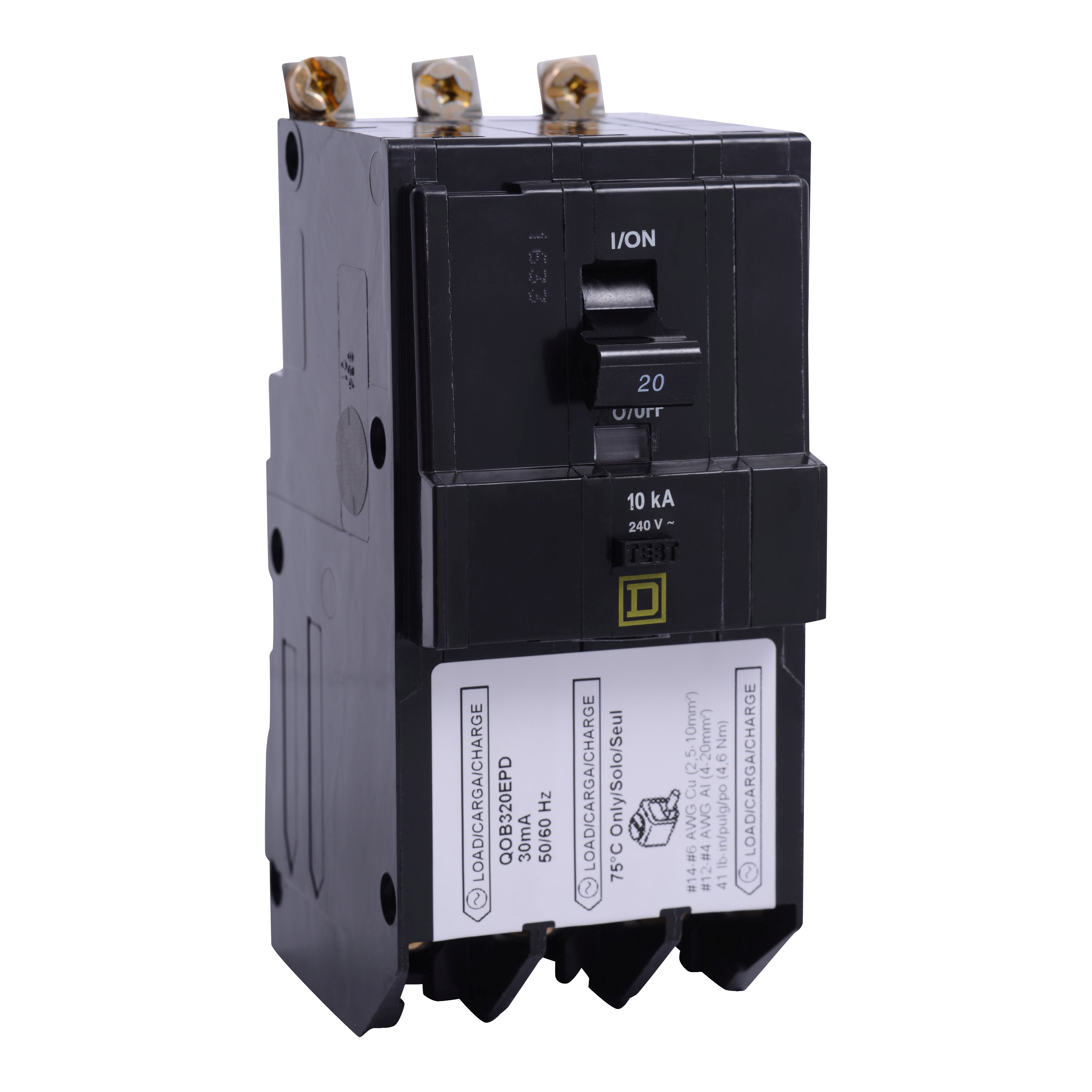 Square D™ QOB320EPD Ground-Fault Circuit Breakers