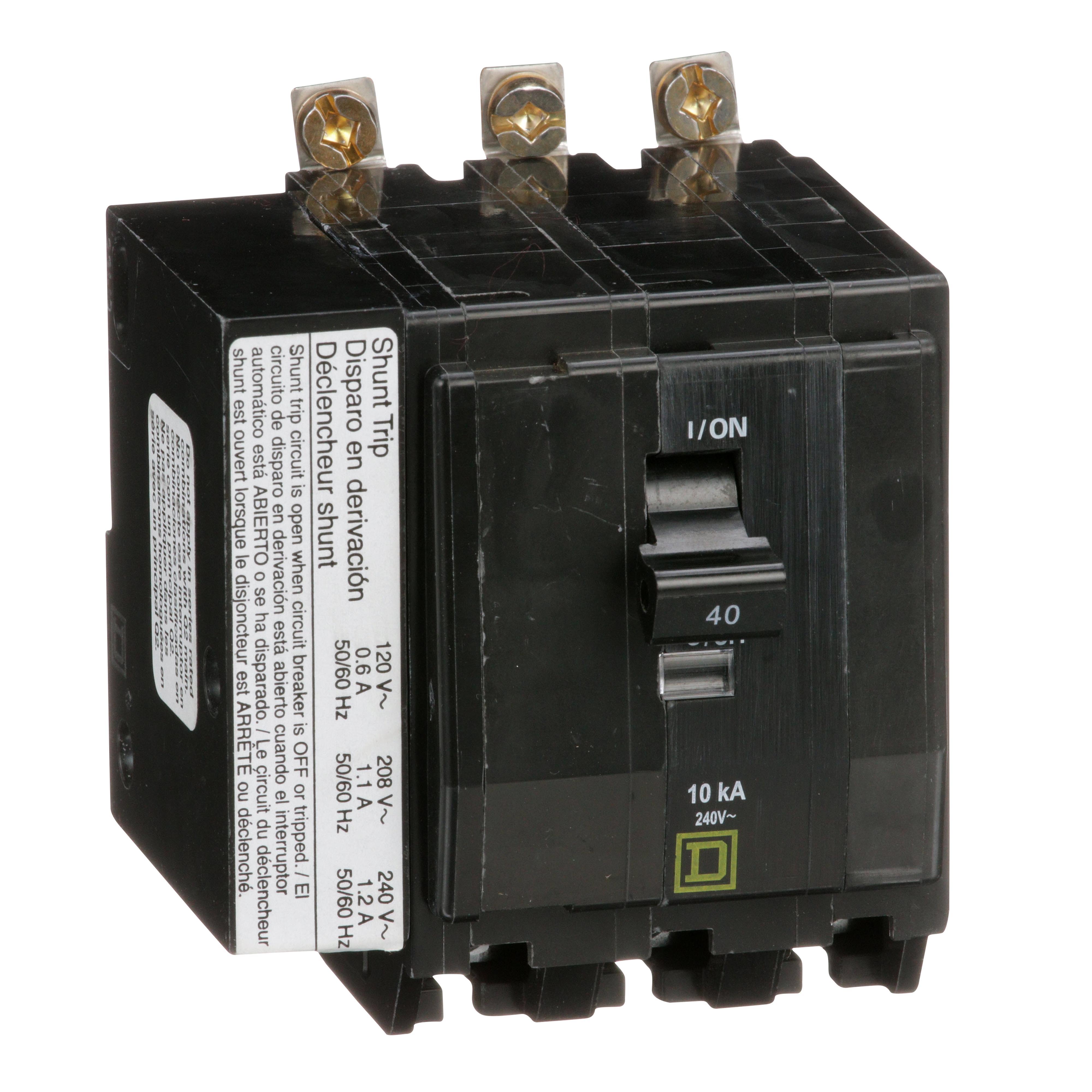 Square D™ QOB3401021 Miniature Circuit Breakers