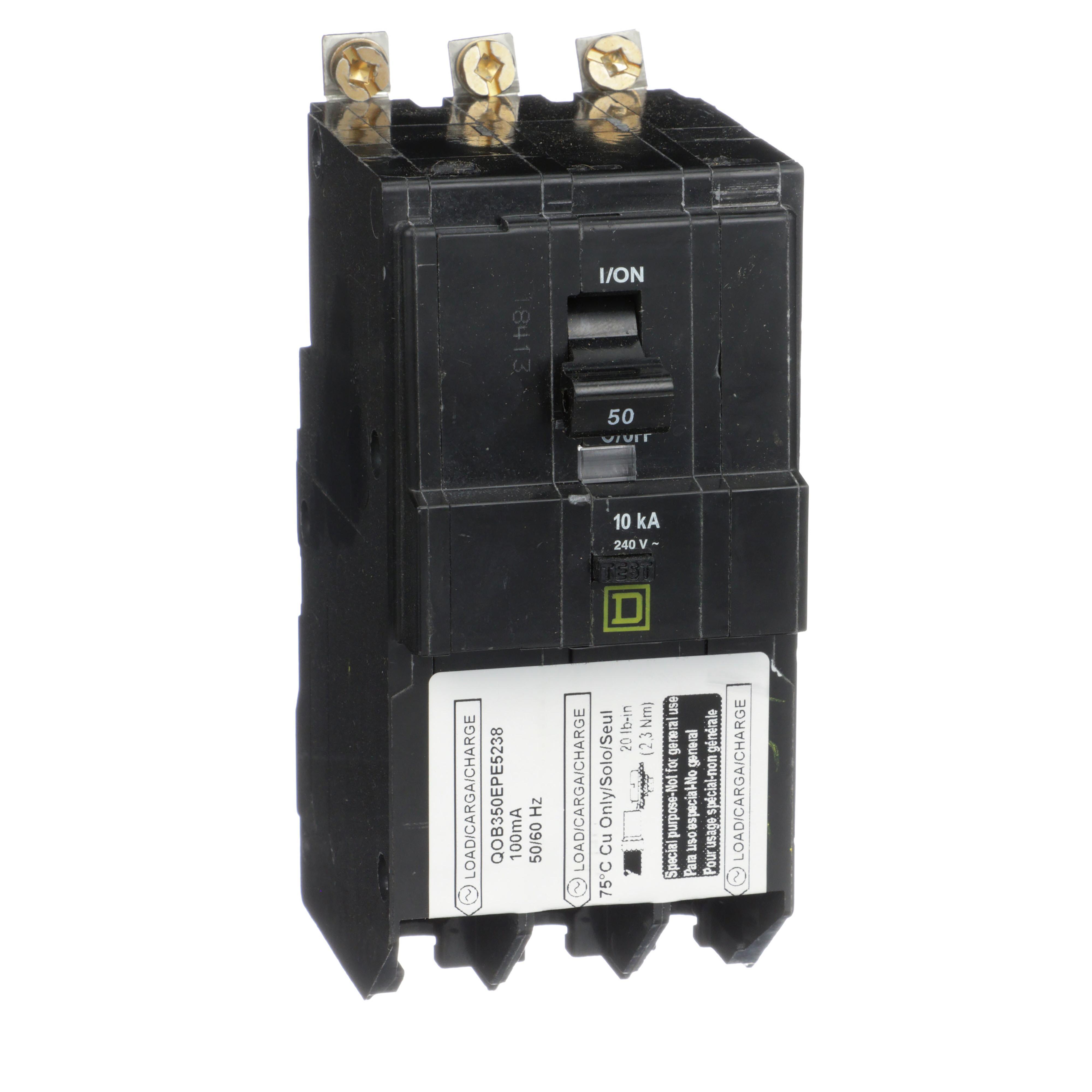 Square D™ QOB350EPE5238 Ground-Fault Circuit Breakers