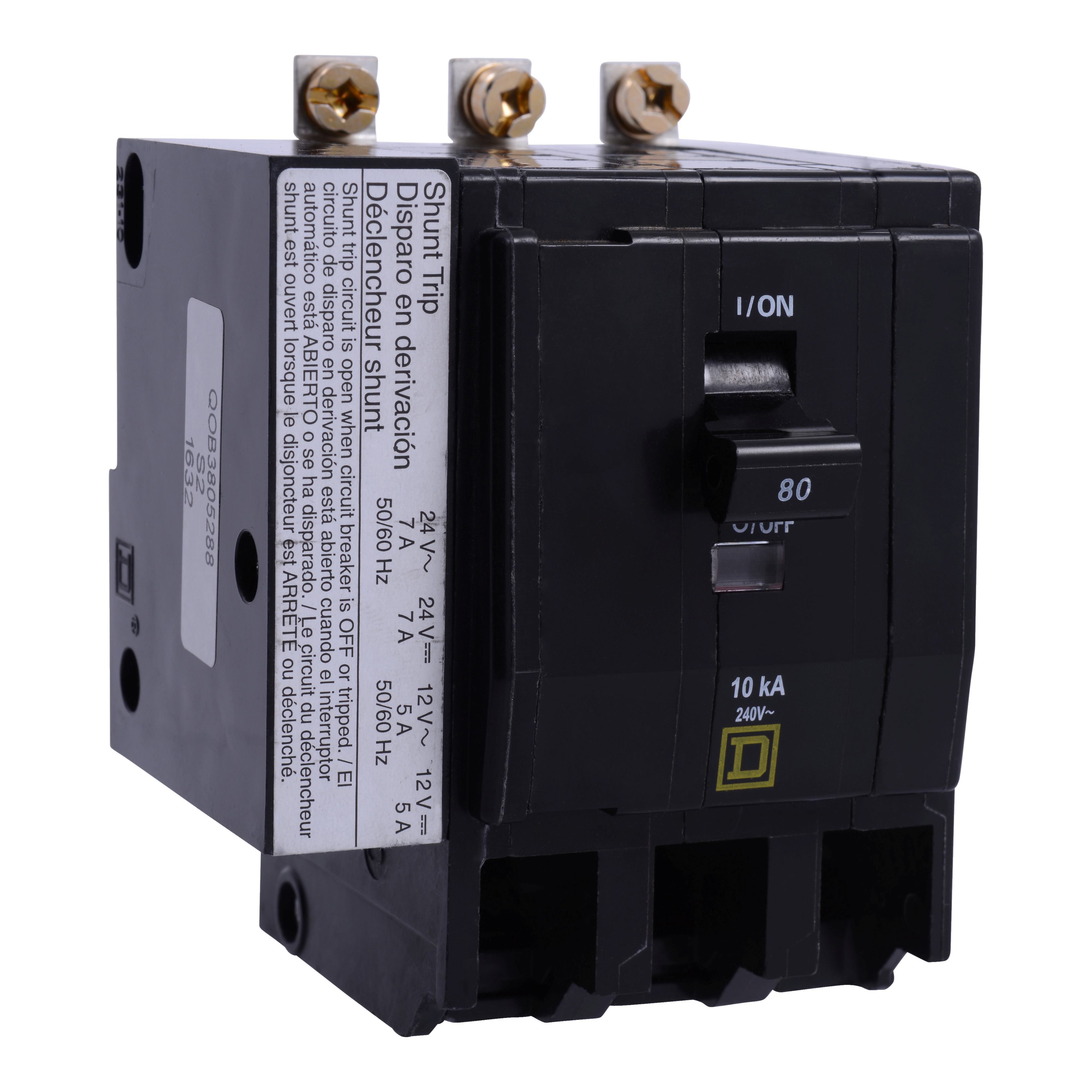 Square D™ QOB3805288 Miniature Circuit Breakers