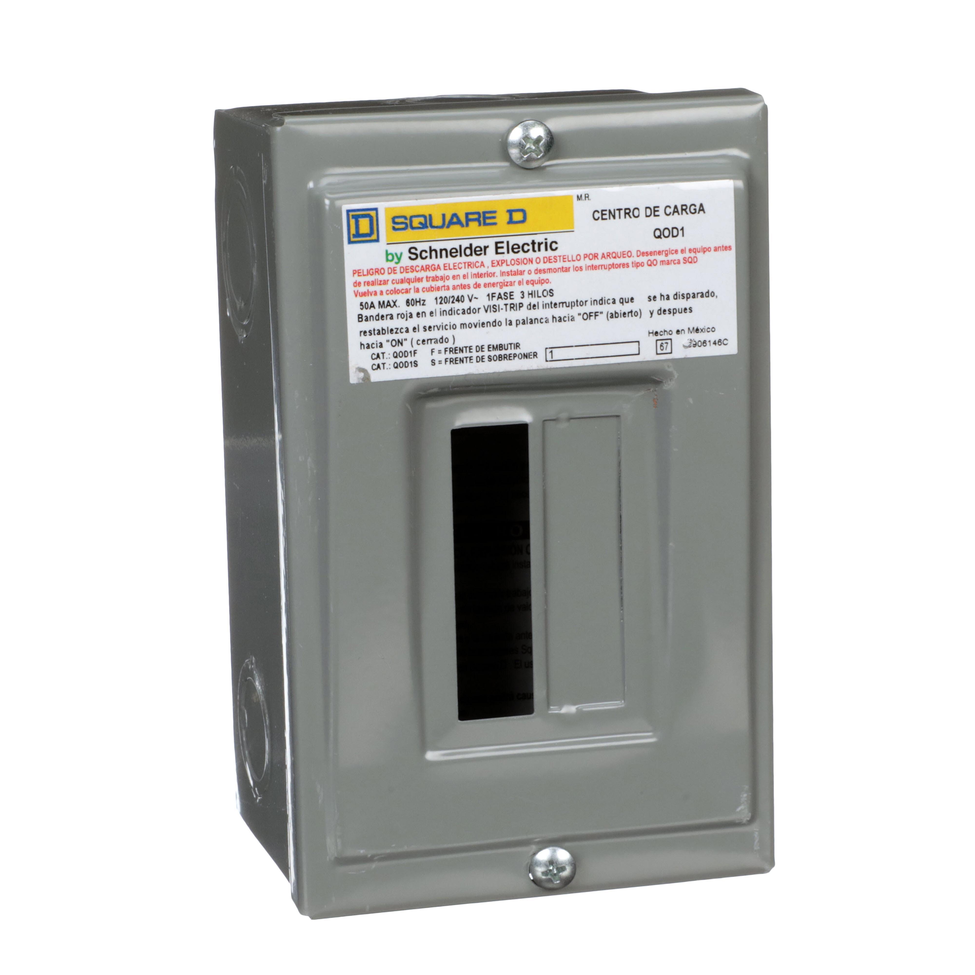Square D™ QOD1S Single Phase Main Lug Load Centers