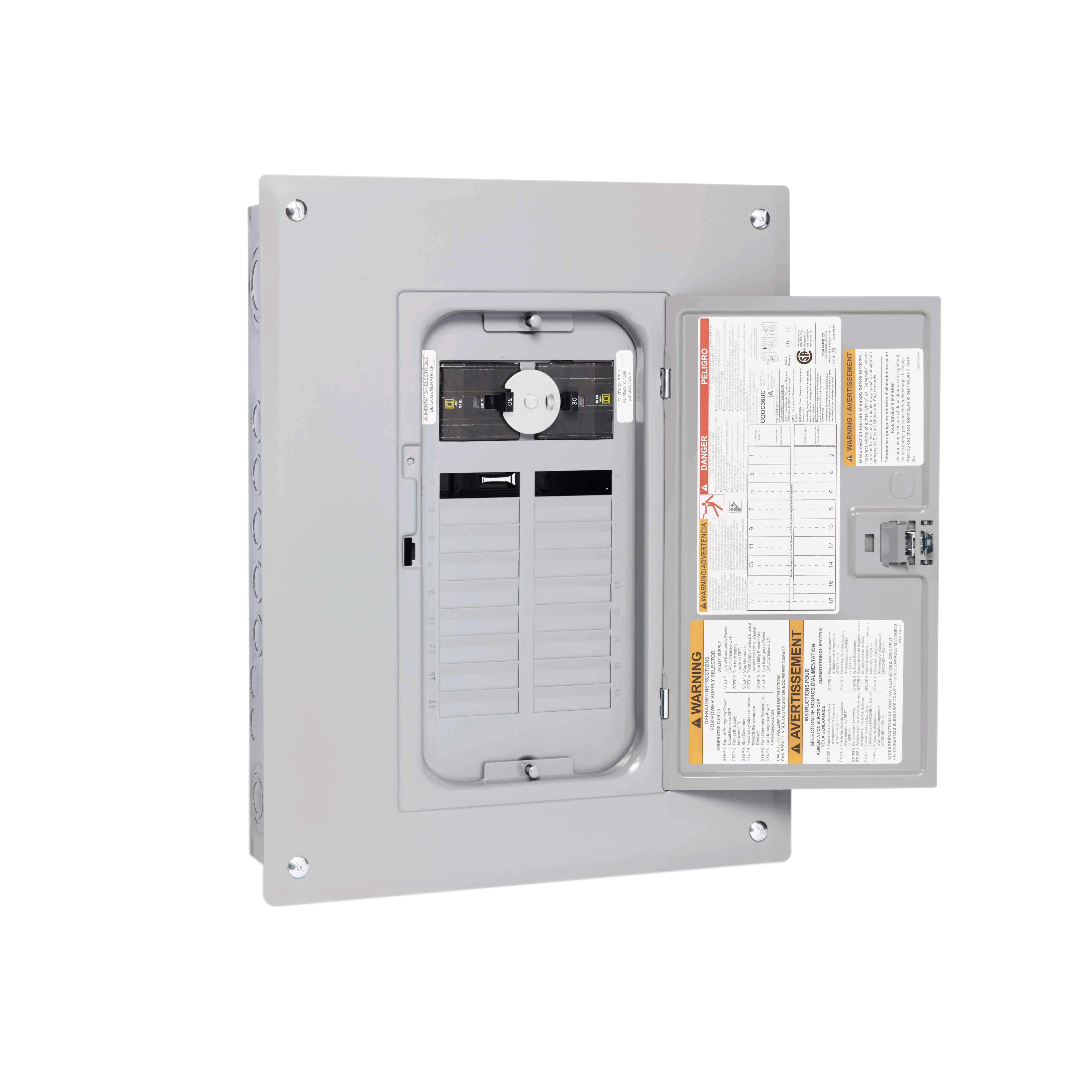 Square D™ QOGP3P3036P Single Phase Main Breaker Load Centers