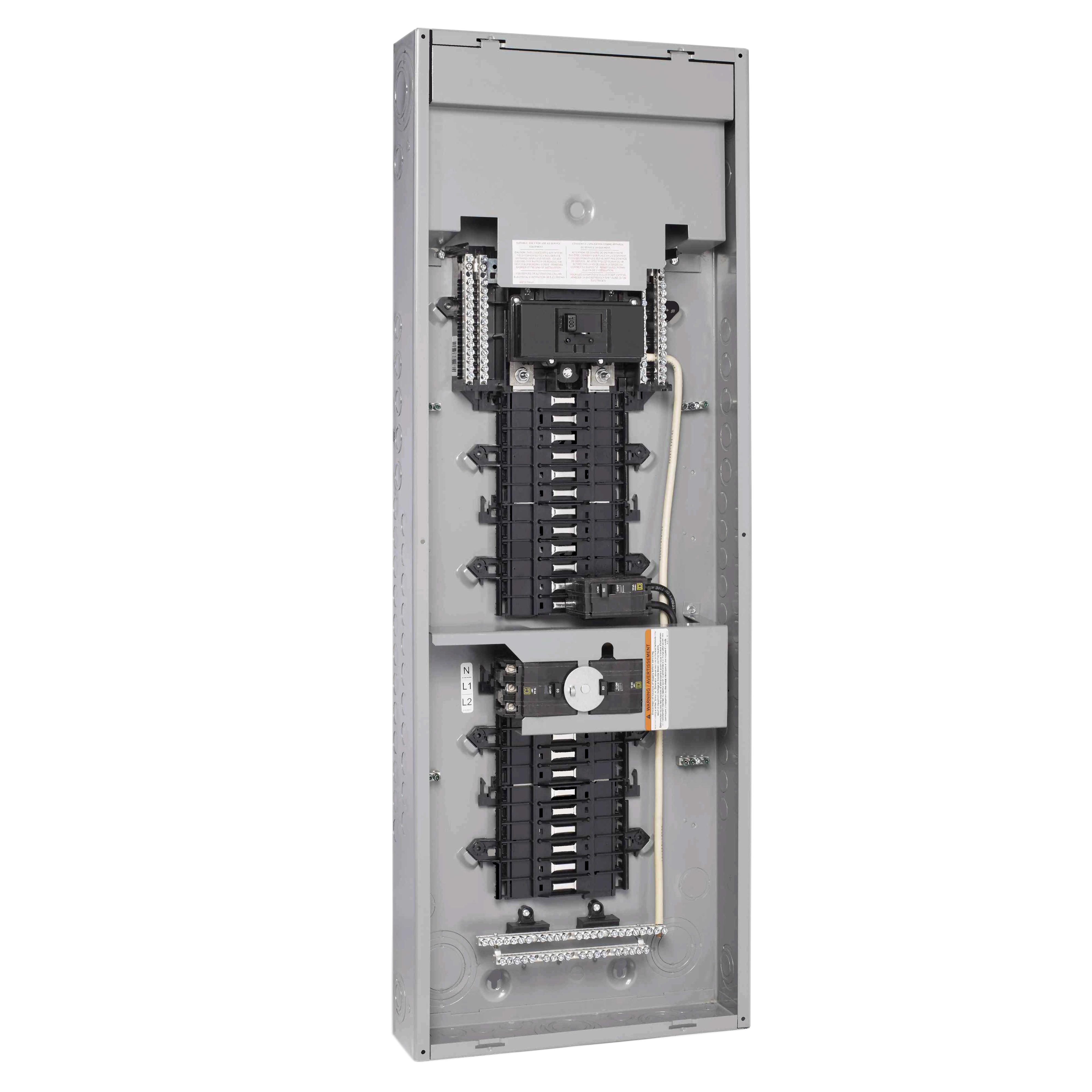 Square D™ QOGP3P604436100P Single Phase Main Breaker Load Centers