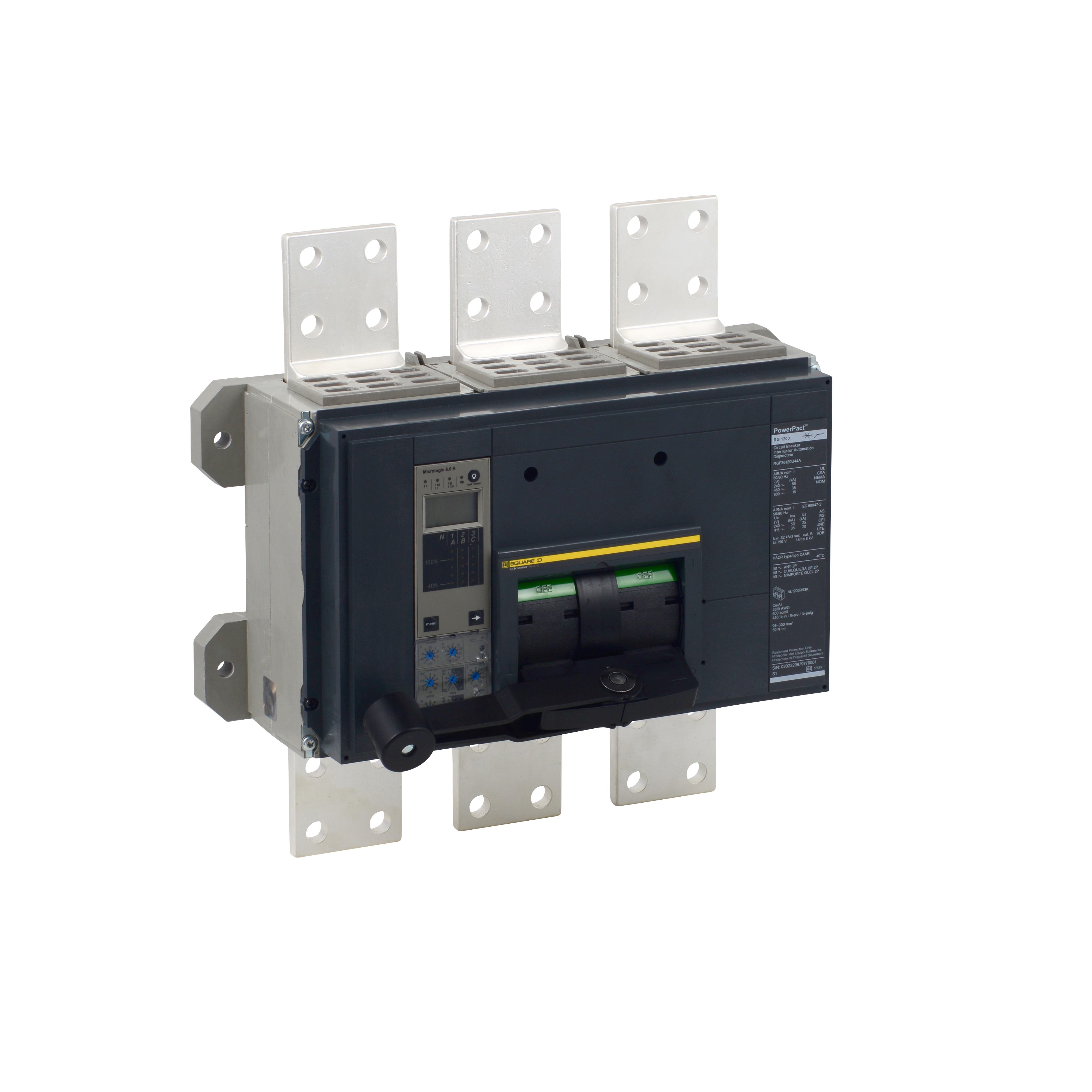 Square D™ RJF36160U44A Molded Case Circuit Breakers