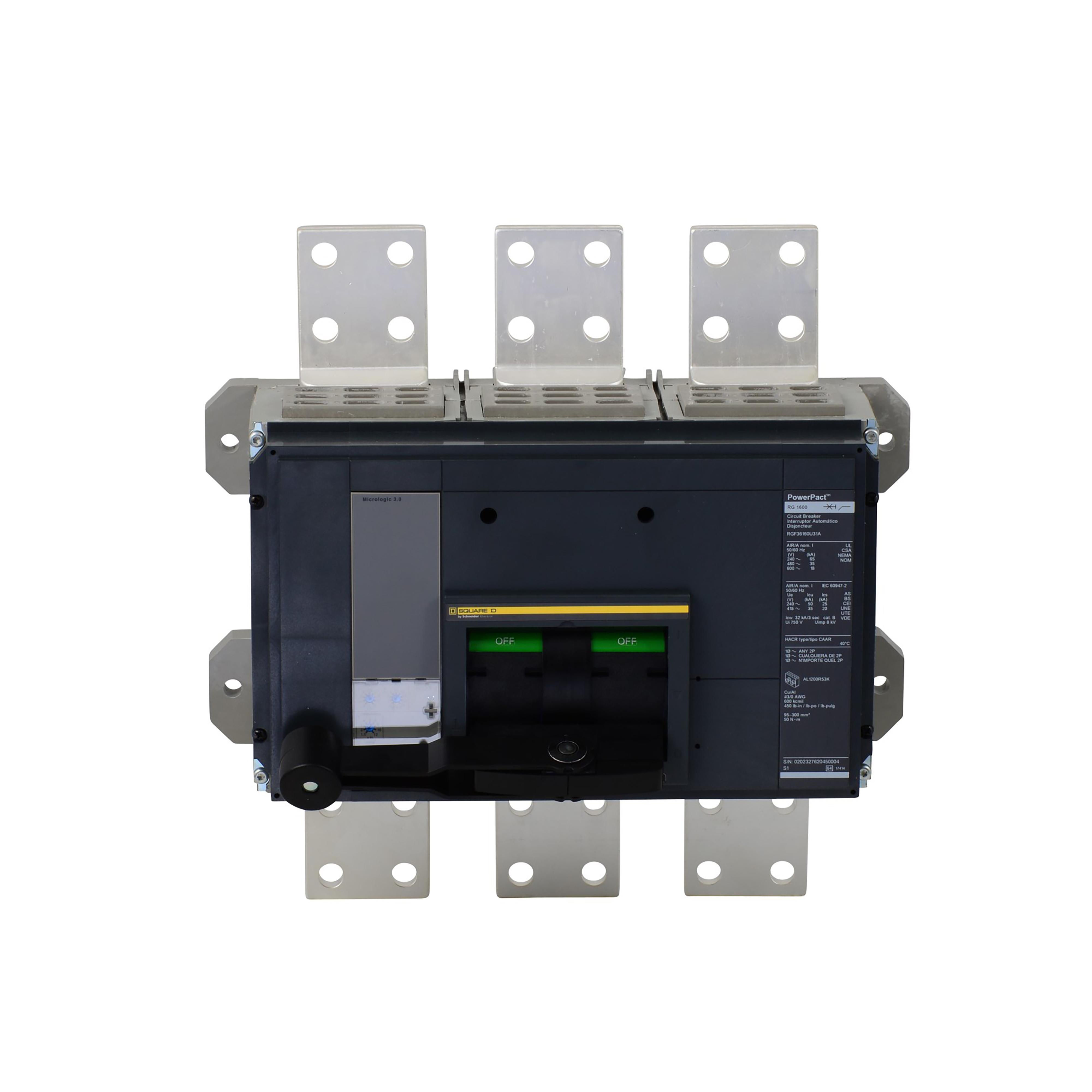 Square D™ RGF36160U31A Molded Case Circuit Breakers