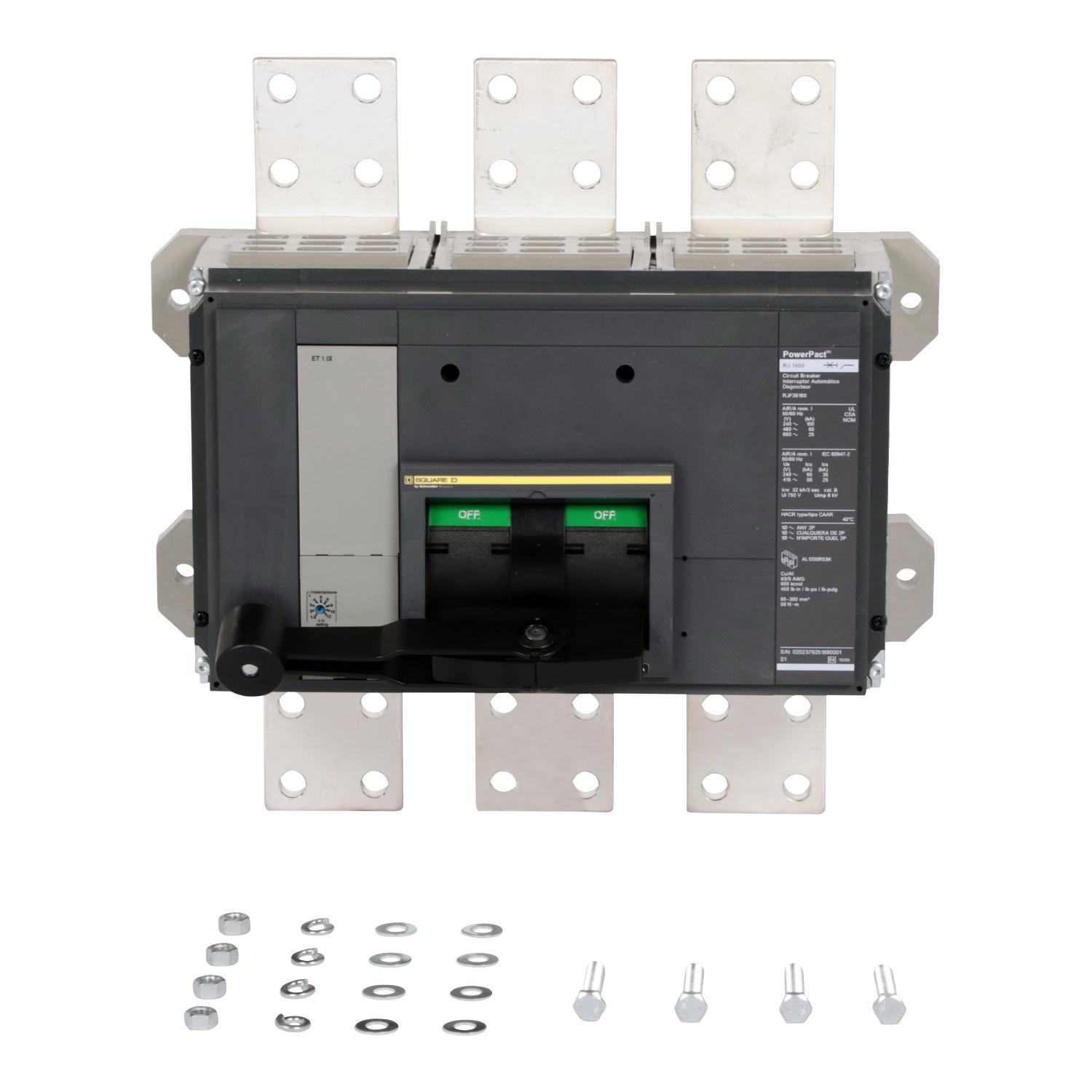 Square D™ RJF36160 Molded Case Circuit Breakers