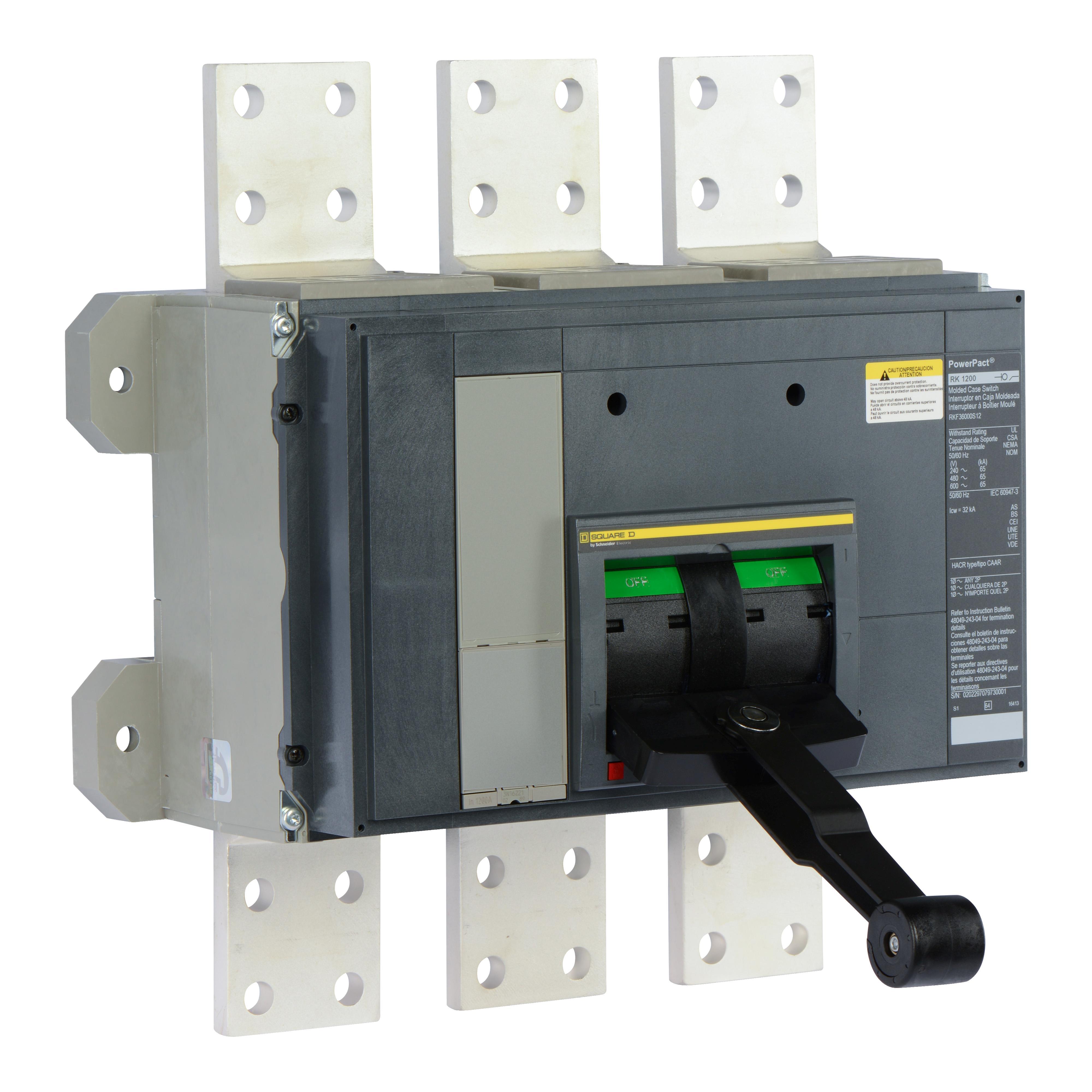 Square D™ RLF36000S25 Molded Case Circuit Breakers