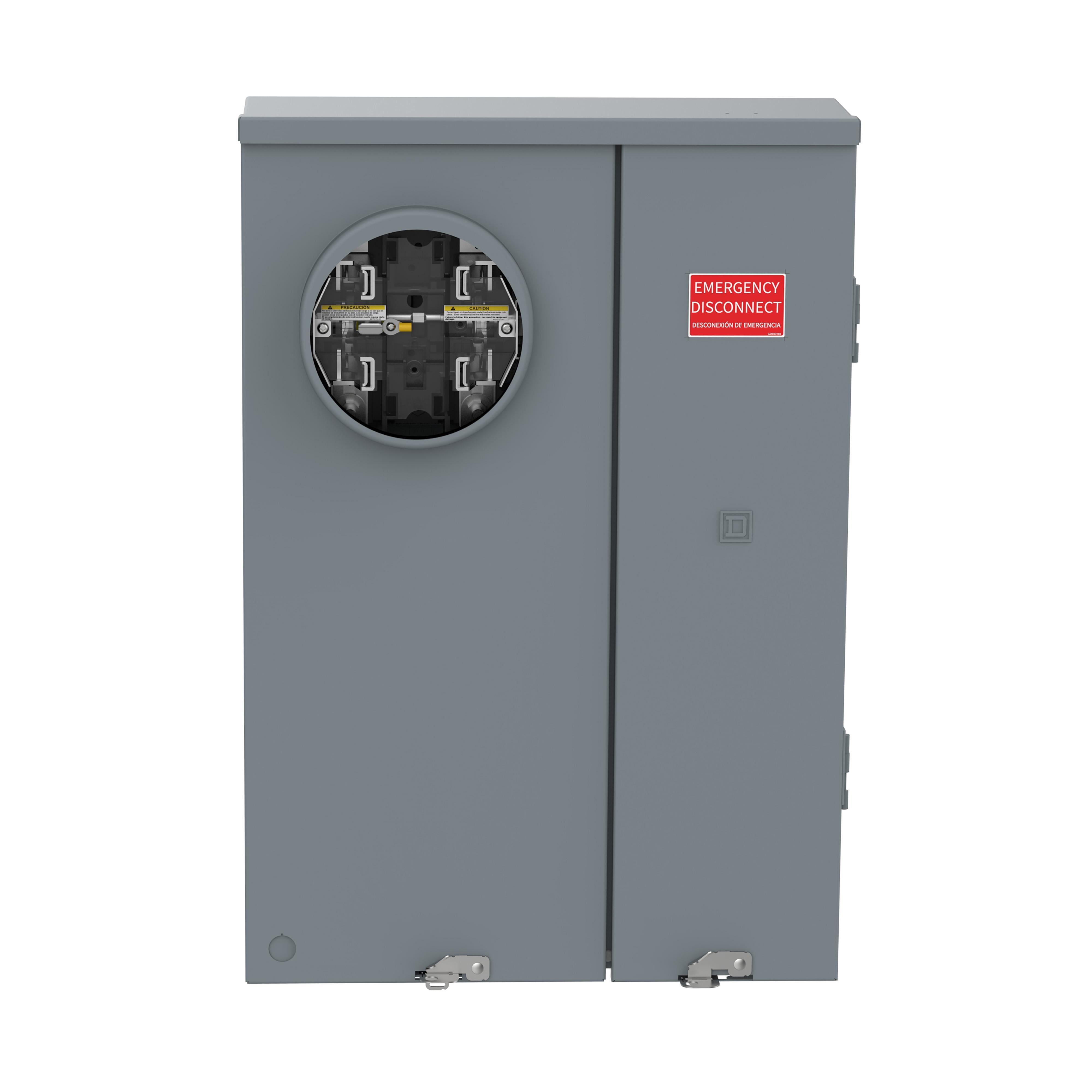 Square D™ RU48F100PSL Meter Mains - Solar Ready