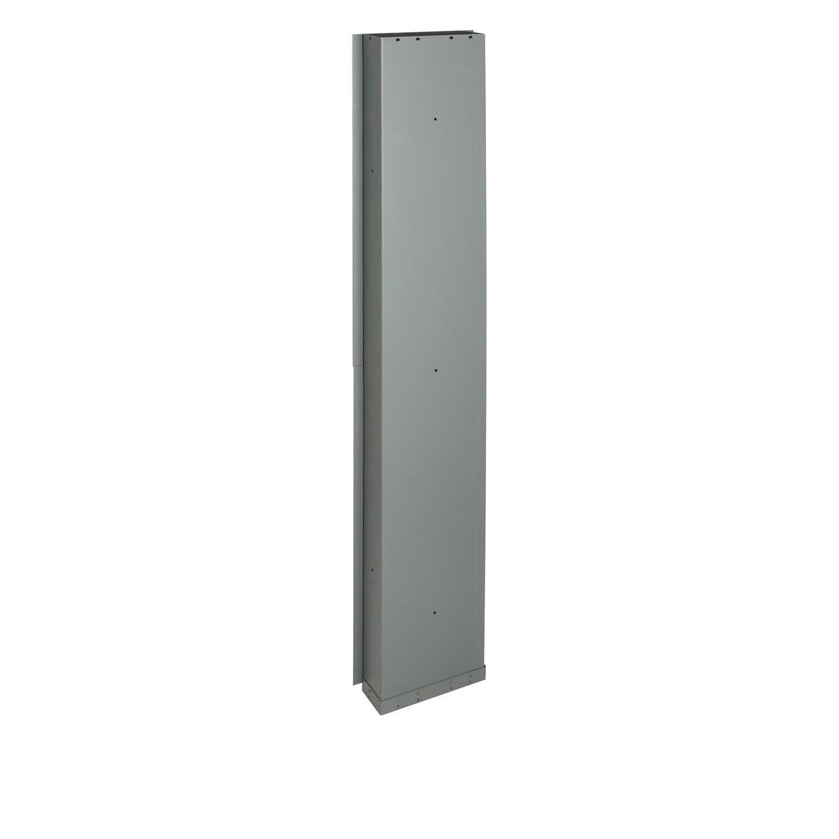 Square D™ RWT10S60S Wall Duct, 10 in W x 3-1/2 in D, 14 ga Steel