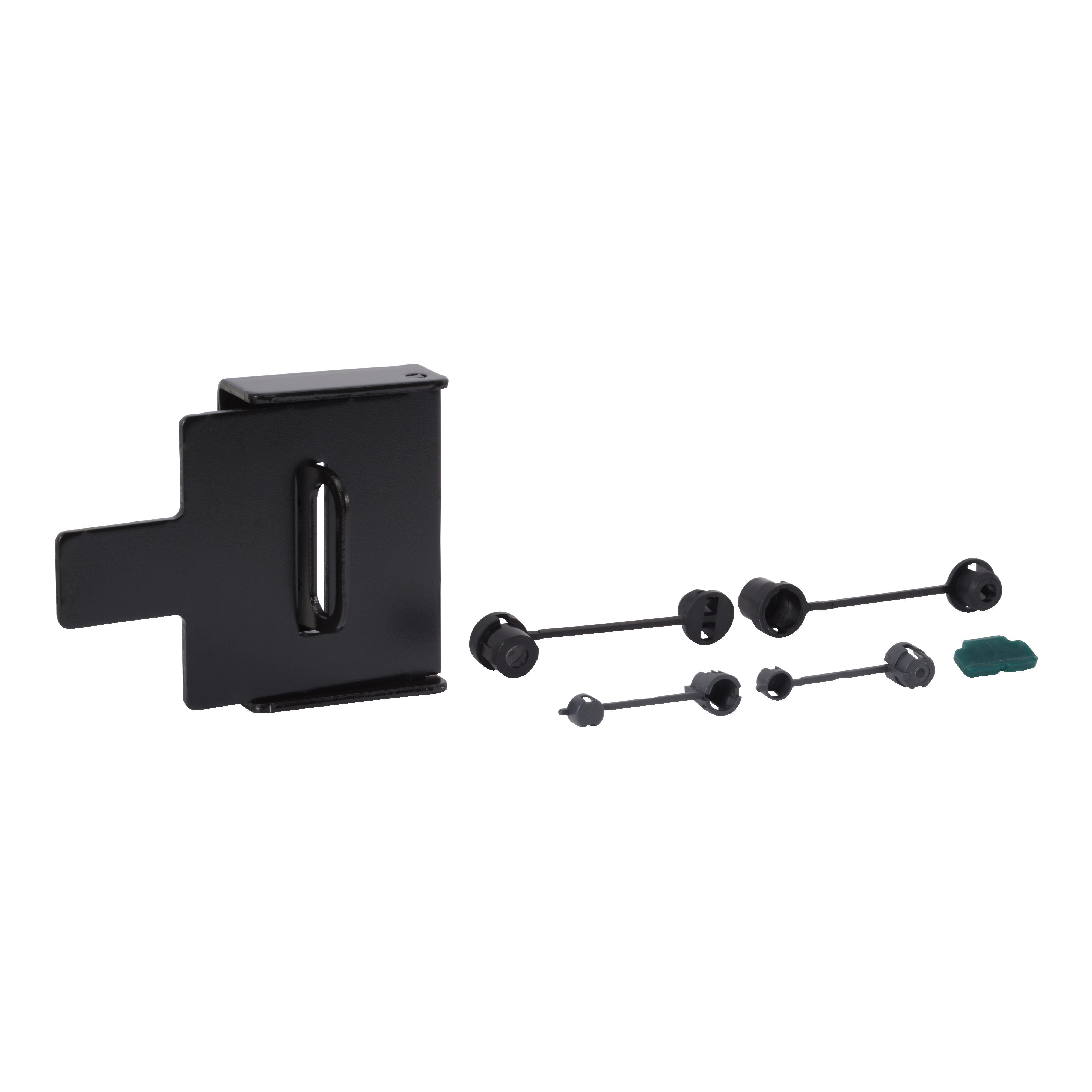 Square D™ PowerPact™ S32631 Toggle Padlocking Device, For Use With 2-Pole, 3-Pole or 4-Pole Electronic Trip Standard Circuit Breaker, Lock Breaker OFF