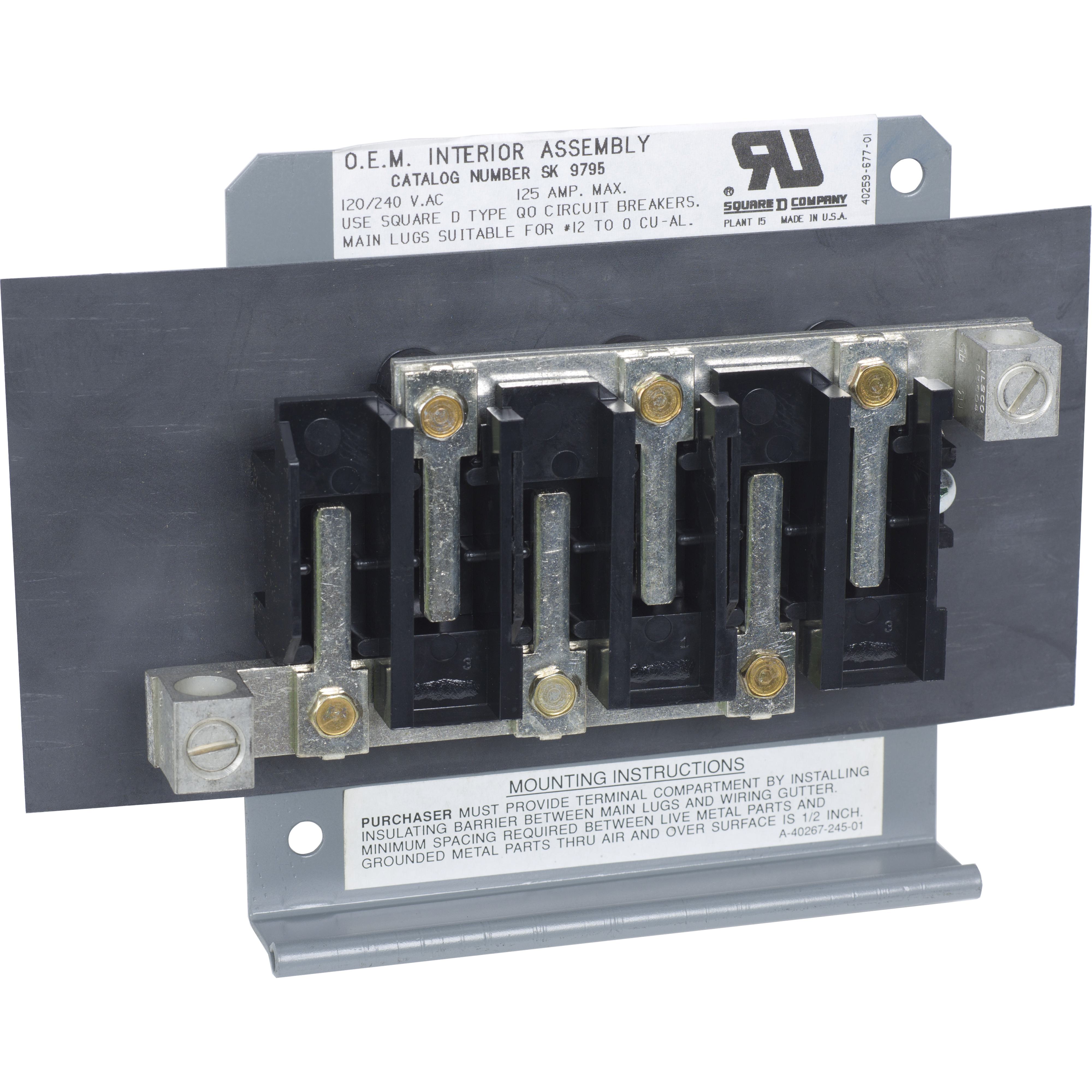 Schneider Electric SK9795 Load Center Mounting Accessories