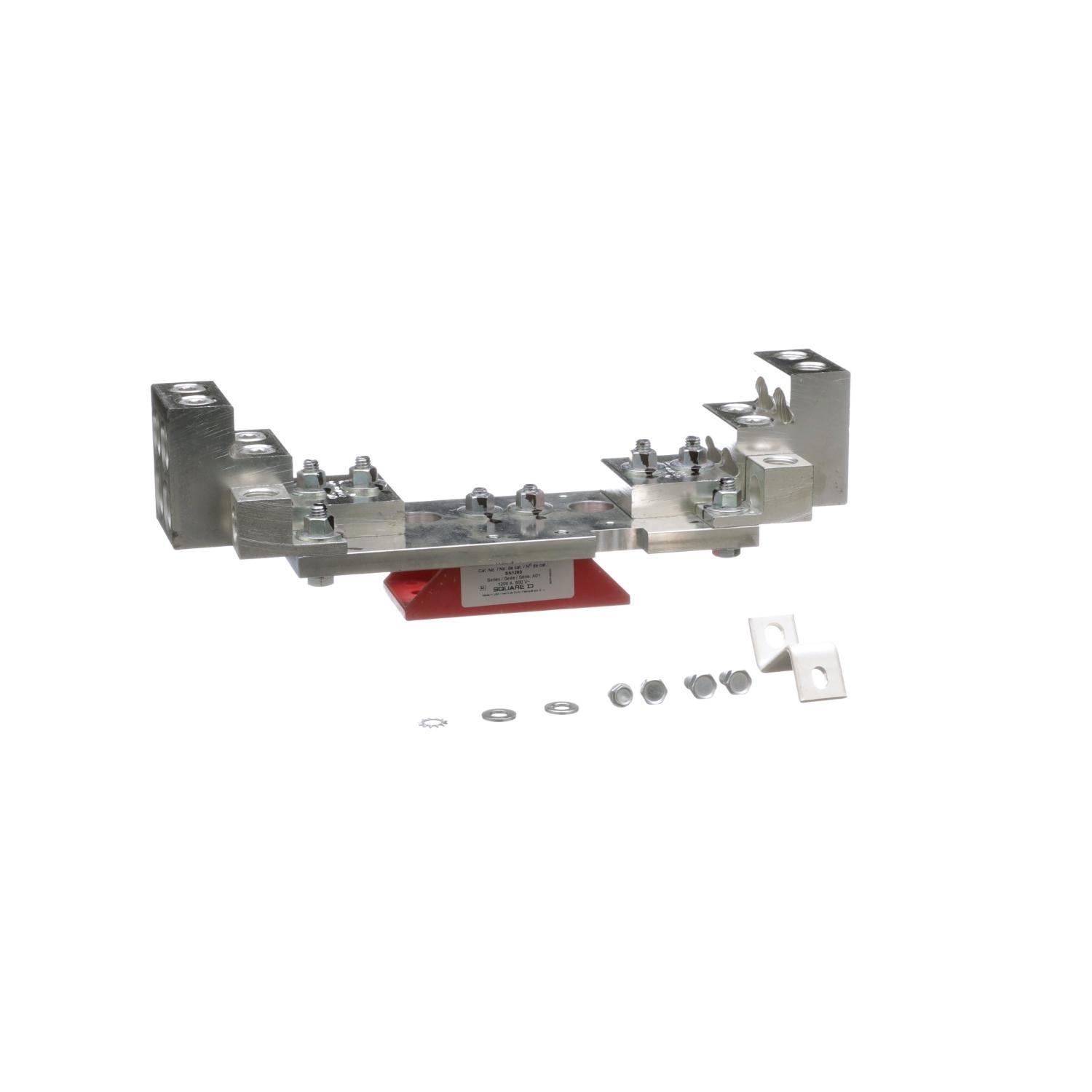 Square D™ SN1200 Groundable Insulated Neutral Assembly Kit, For Use With PGL, PJL, PKL and PLL Circuit Breaker, 400 to 1200 A, NEMA 1/3R