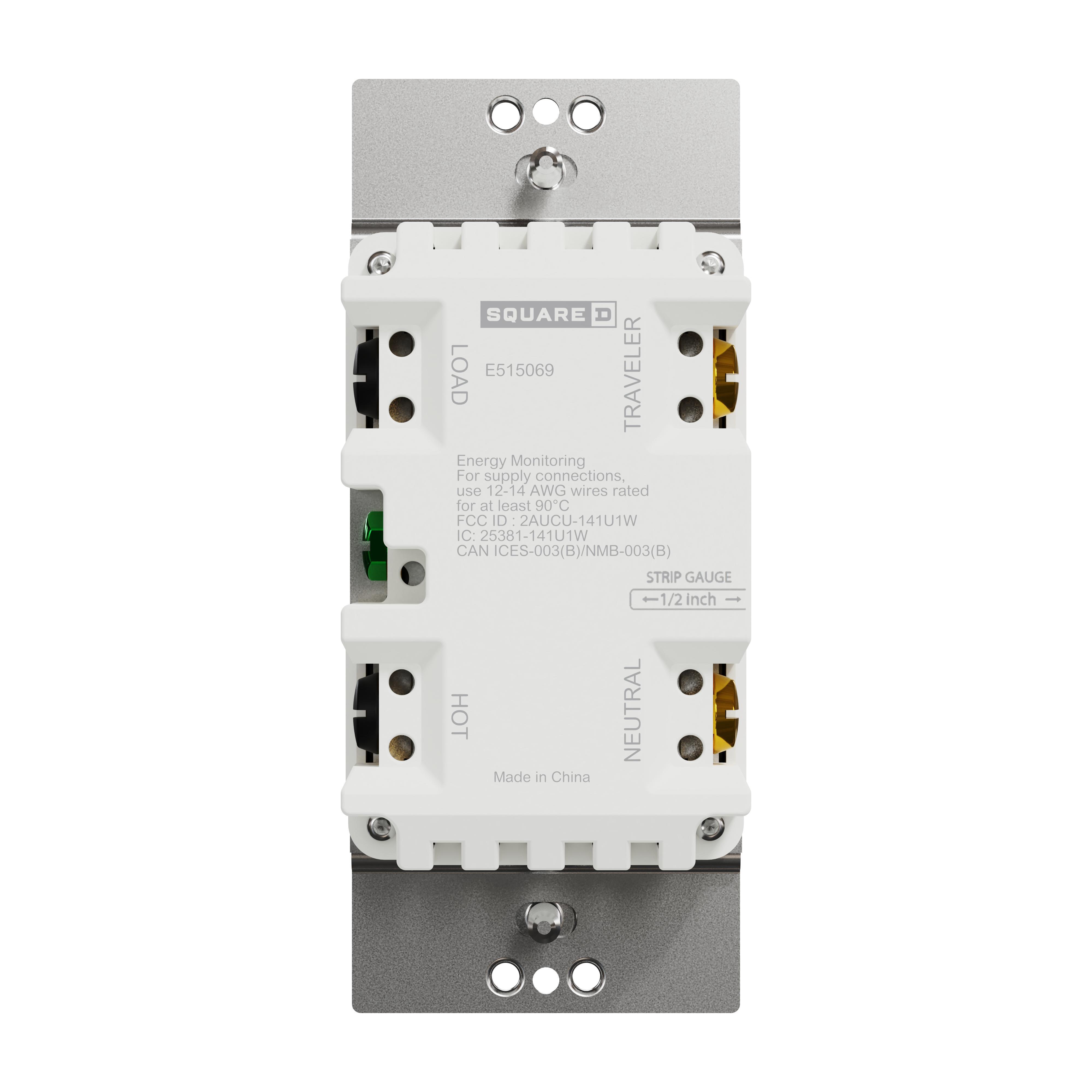 Square D™ SQR141U1WHW Decorative Switches
