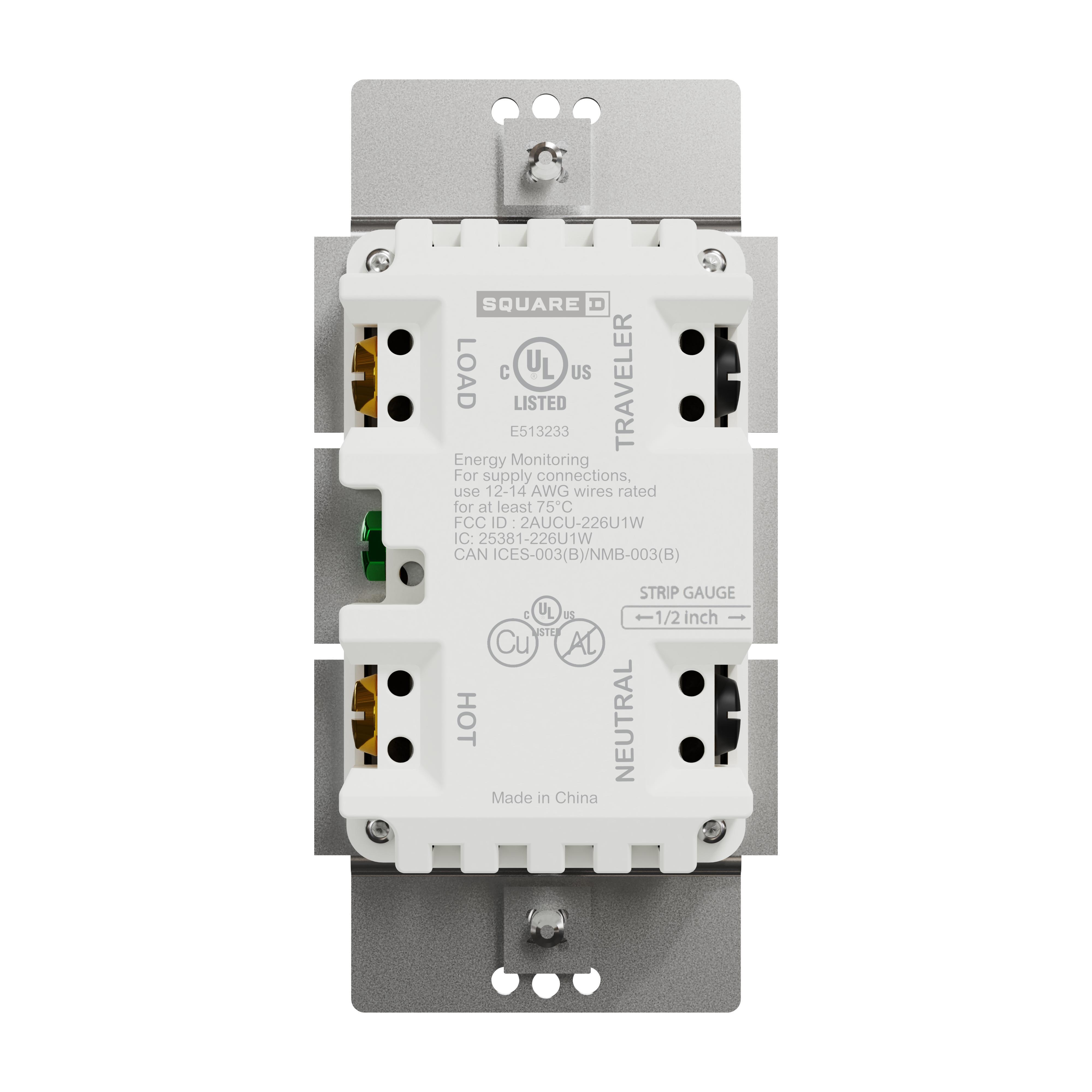 Square D™ SQR226U1WHW Dimmer Switches