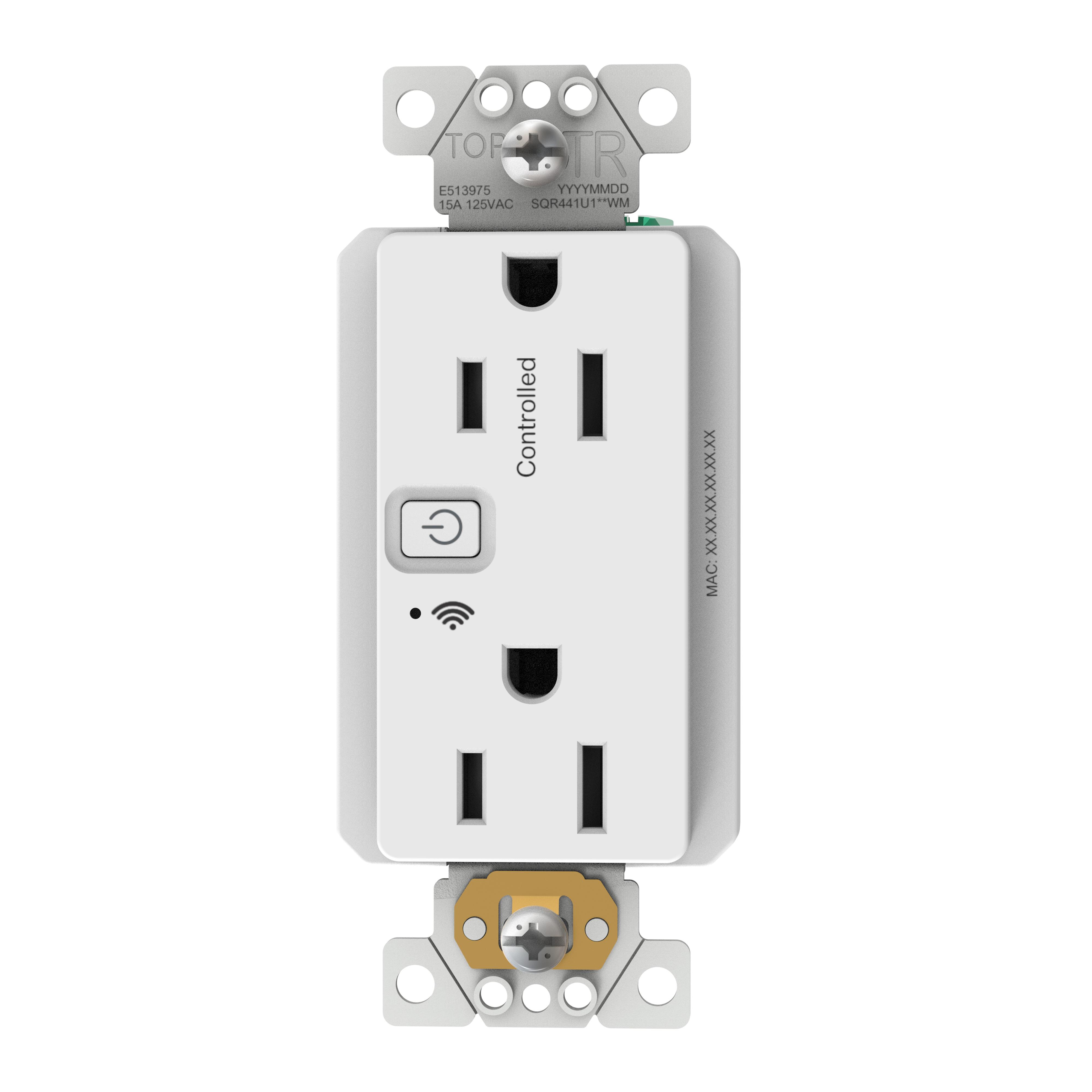 Square D™ SQR441U1WHWM Switches & Receptacles