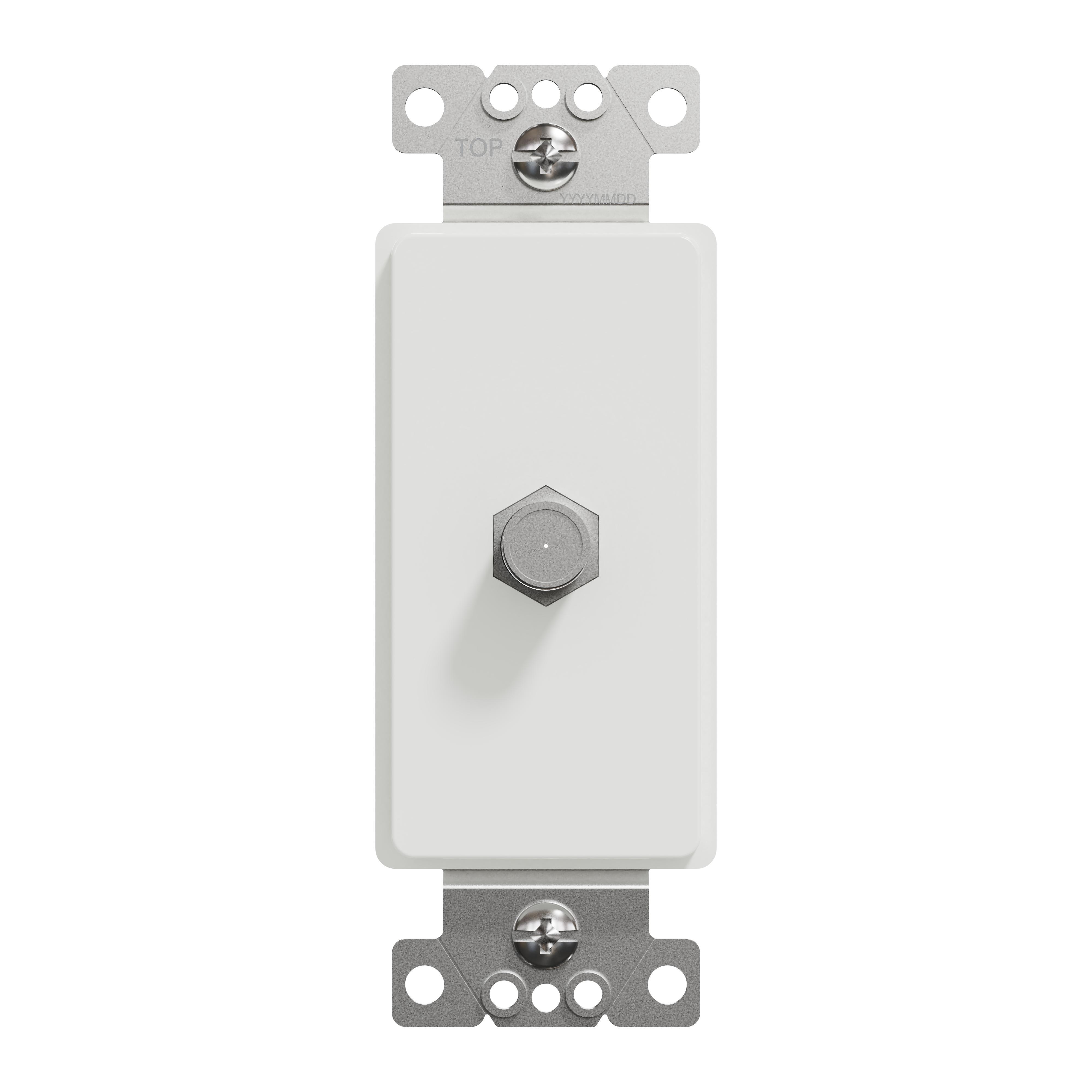 Square D™ SQR87C01WH Audio & Video Couplers
