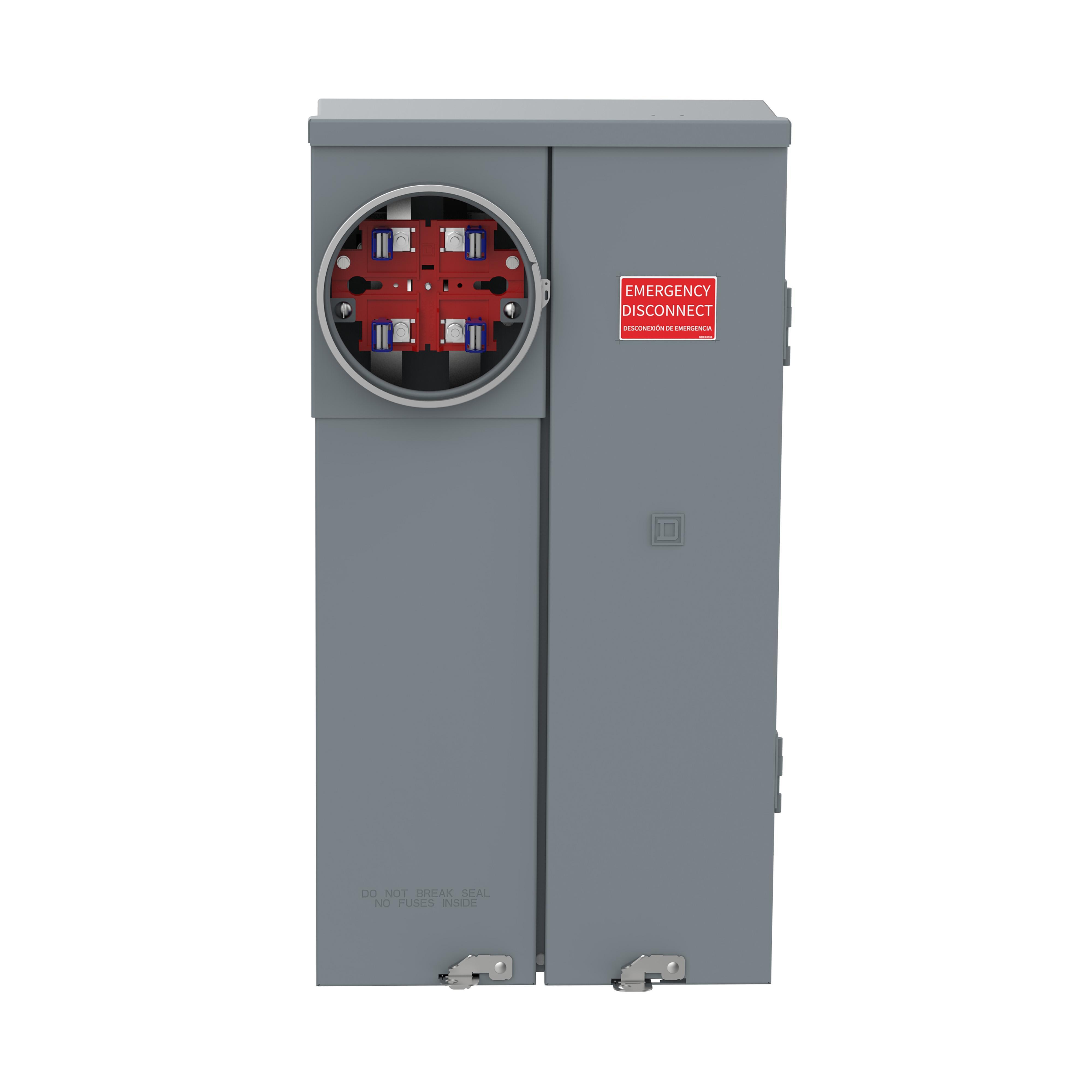 Square D™ SU816F100PS Meter Mains - Solar Ready