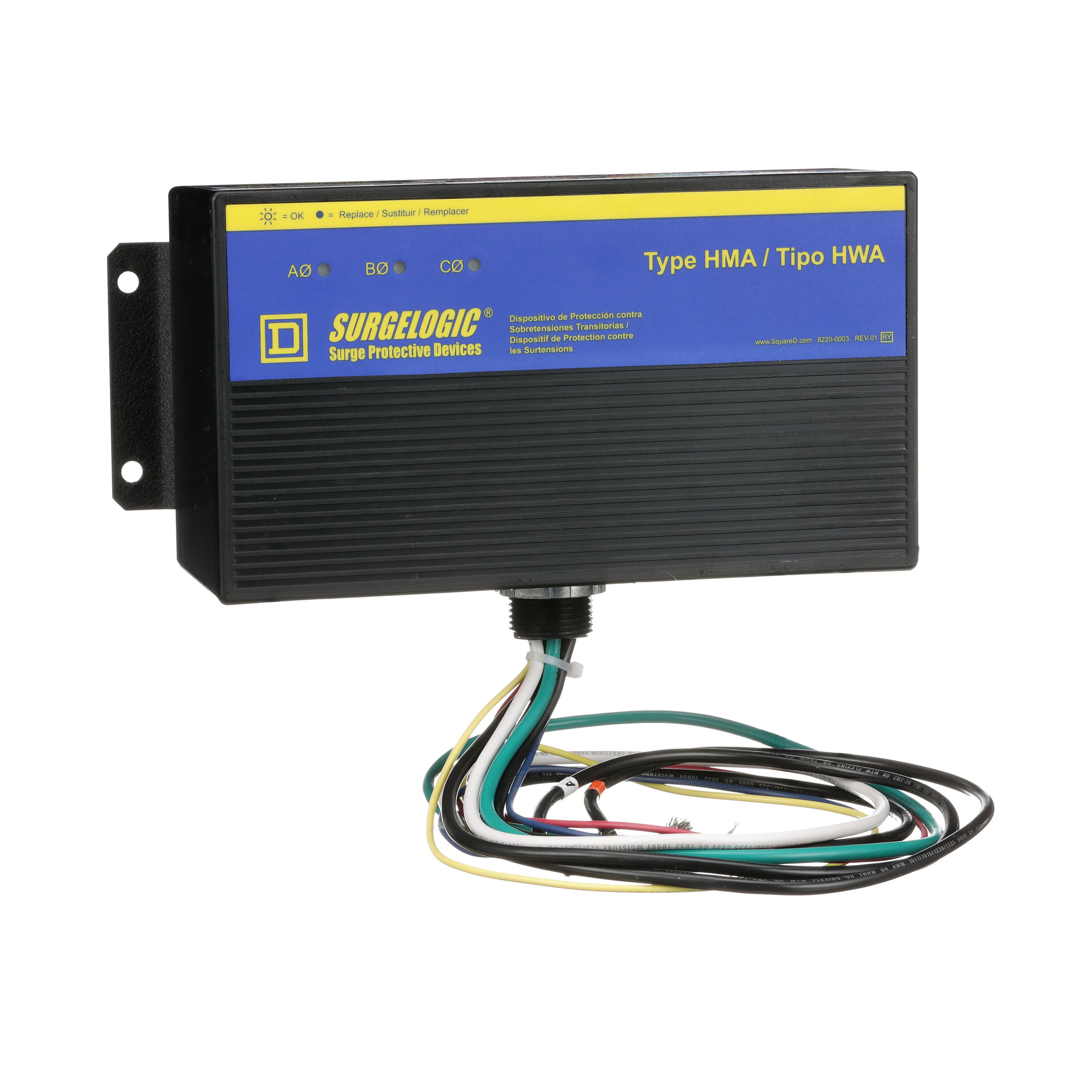 Square D™ TVS4HWA10X AC Surge Protective Devices