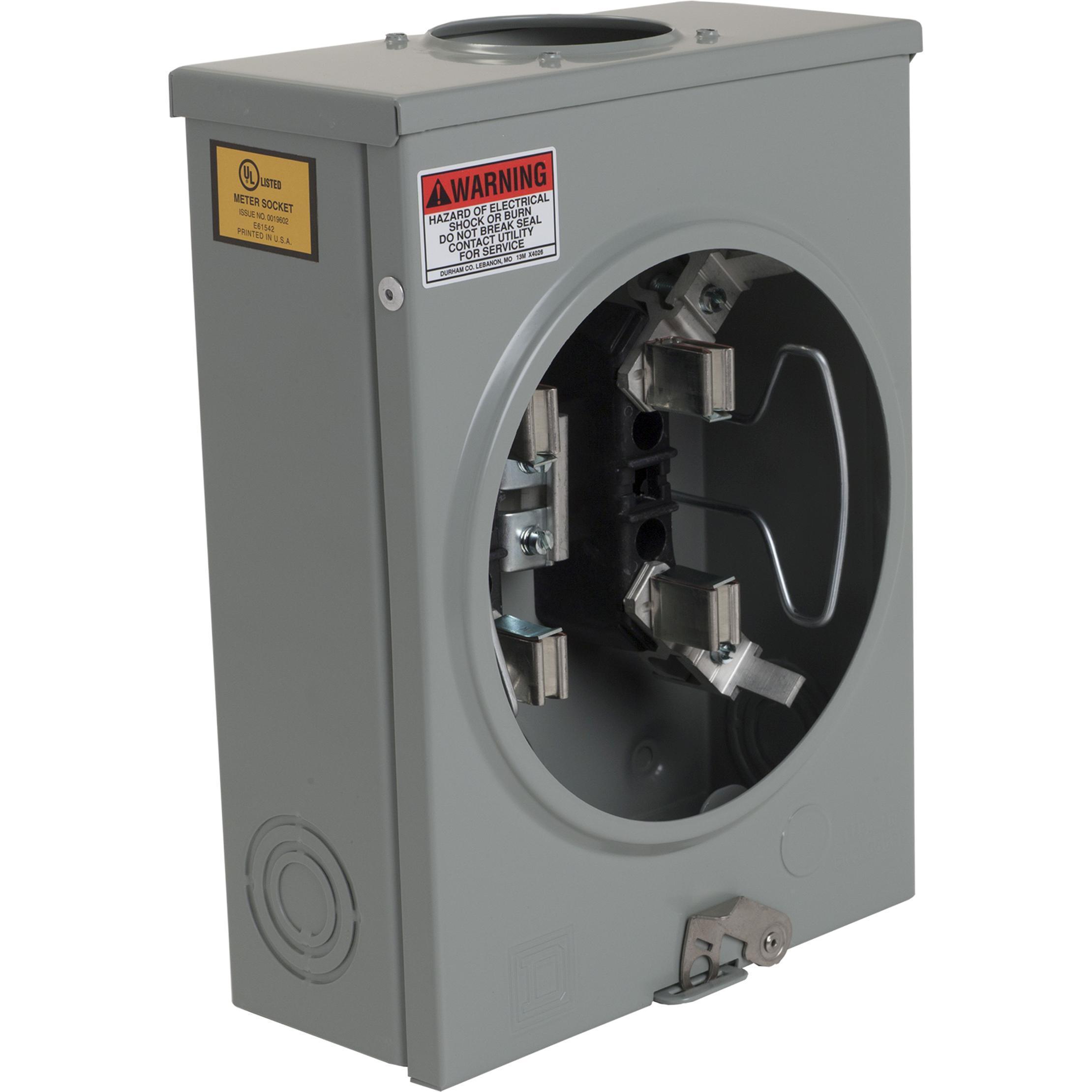 Square D™ UFHTRS101B Meter Sockets - Single Position