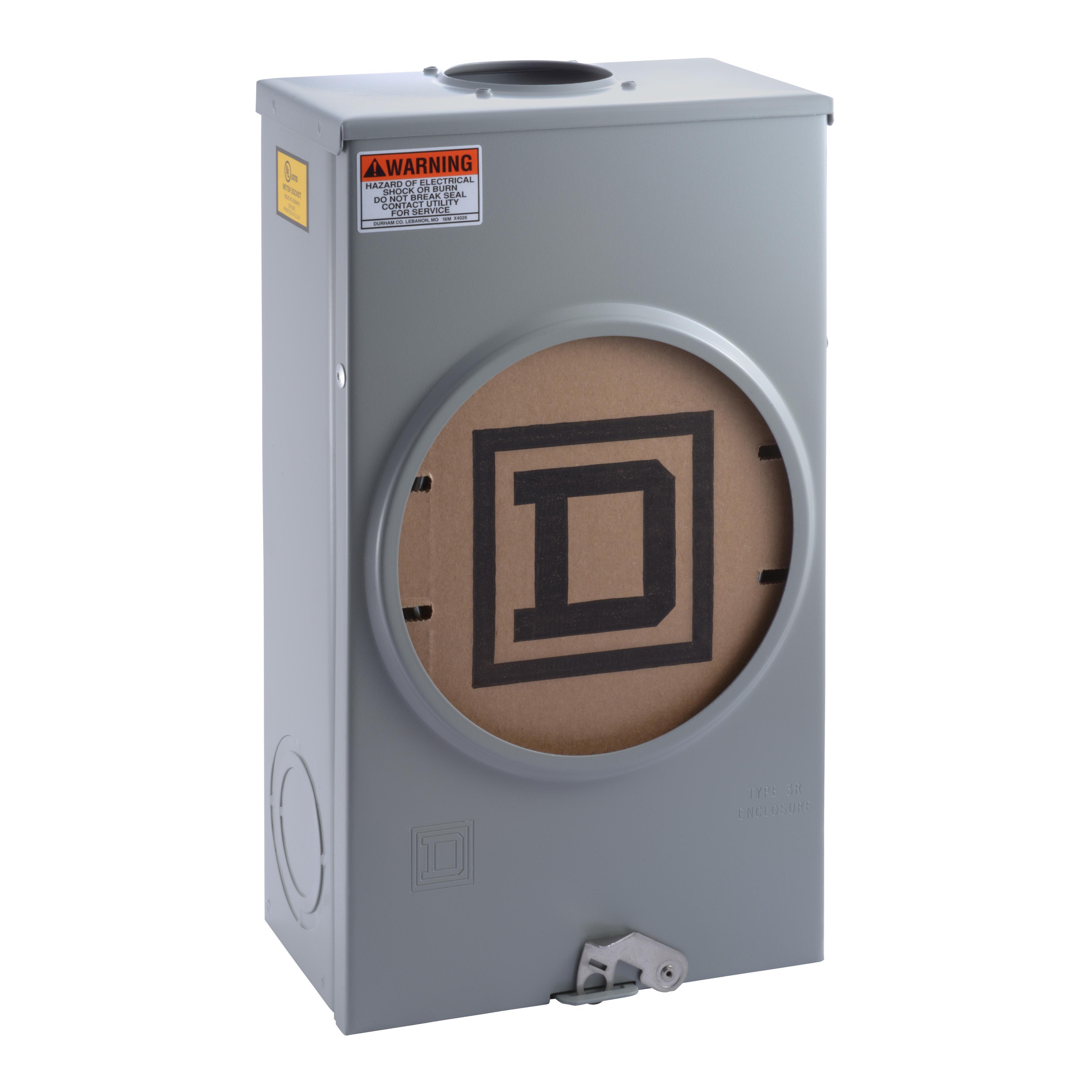 Square D™ UTRS202B Meter Sockets - Single Position