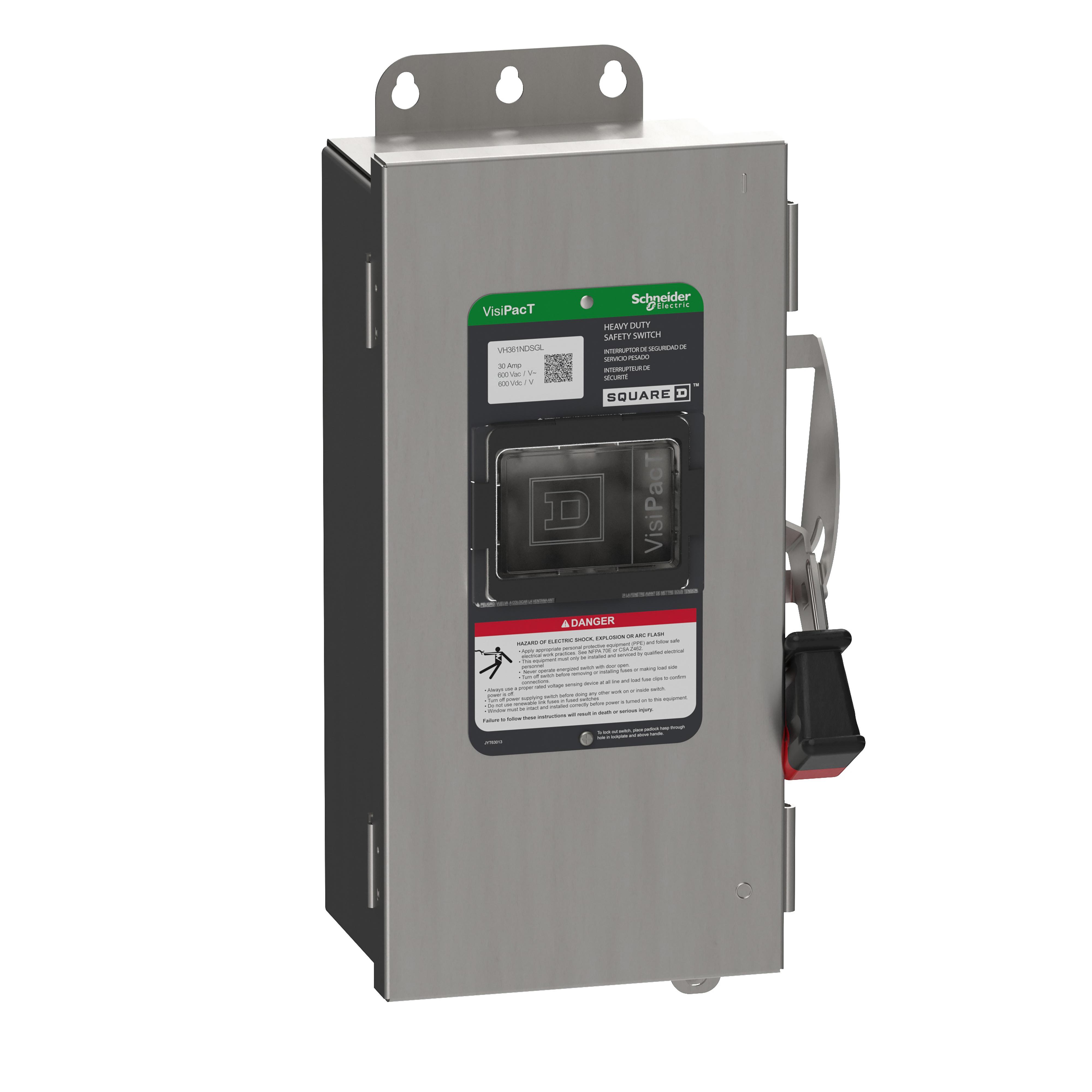 Square D™ VH361NDSGL Heavy Duty Safety Switches