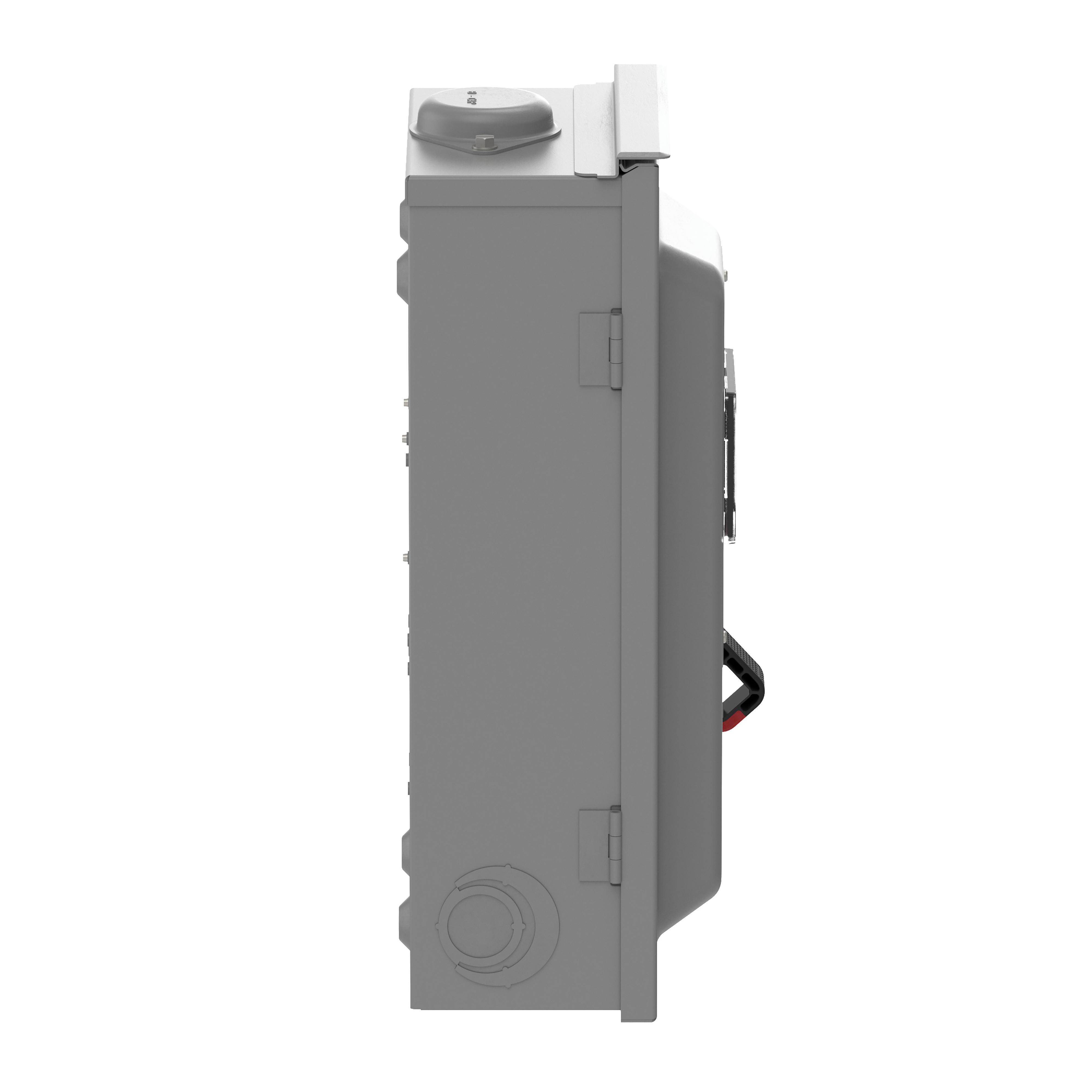 Square D™ VH362RB Heavy Duty Fusible Disconnect Safety Switch, 600 V AC/600 V DC, 60 A, 15, 30, 50 hp, 3PST Contact, 3 Poles