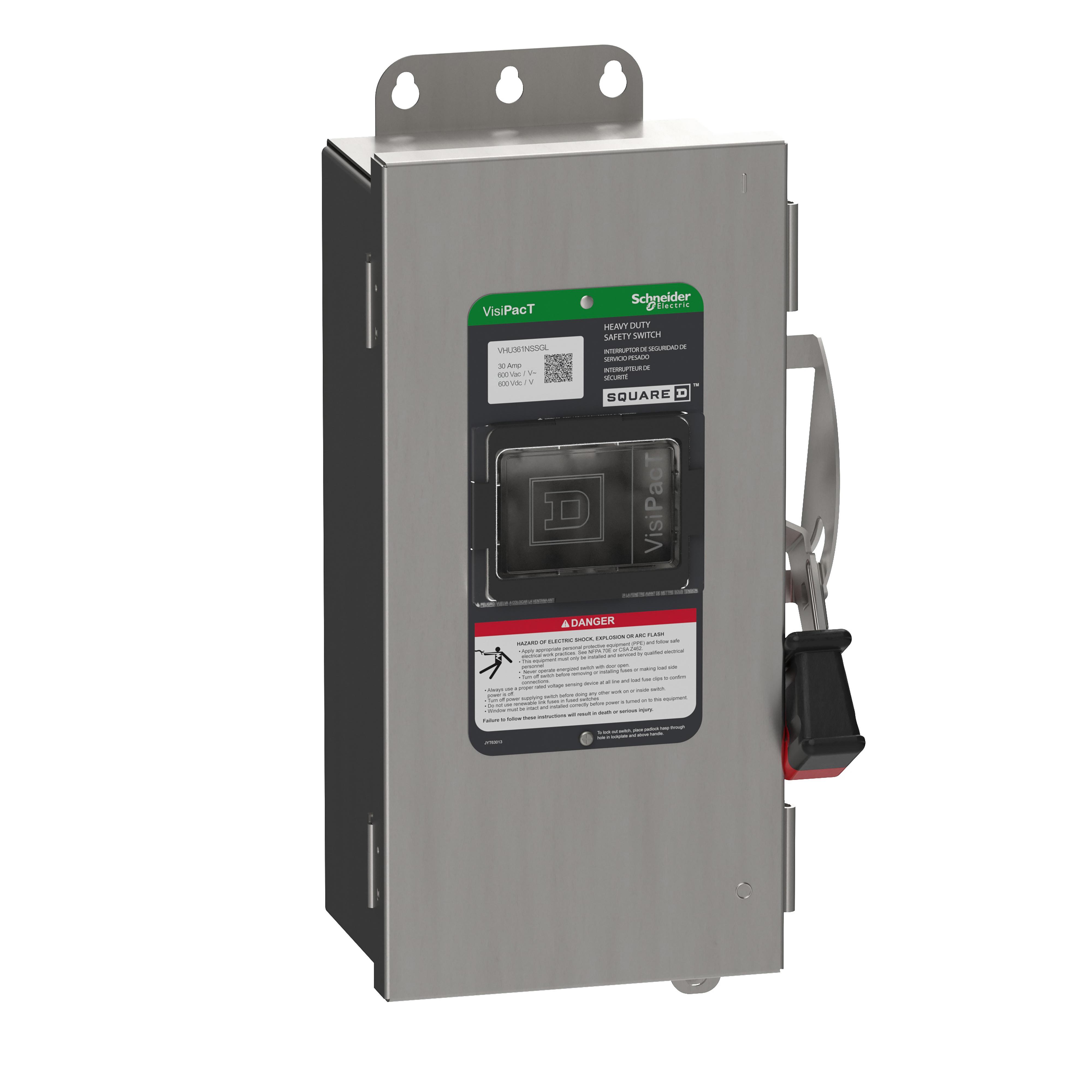 Square D™ VHU361NSSGL Heavy Duty Safety Switches