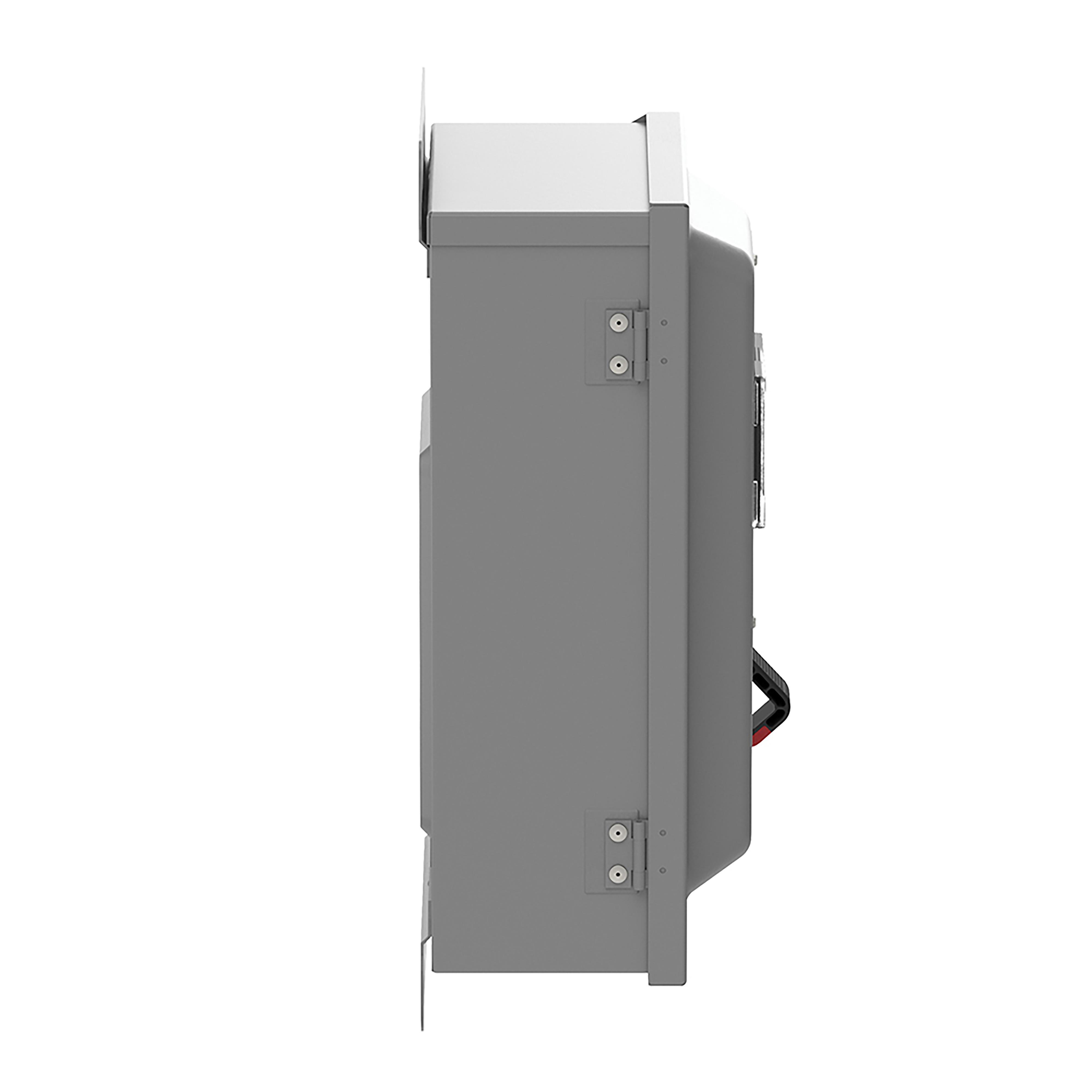 Square D™ VHU362AWKGL Heavy Duty Non-Fusible Disconnect Safety Switch, 600 V AC/600 V DC, 60 A, 10, 20, 25, 30, 50, 60 hp, 3PST Contact, 3 Poles