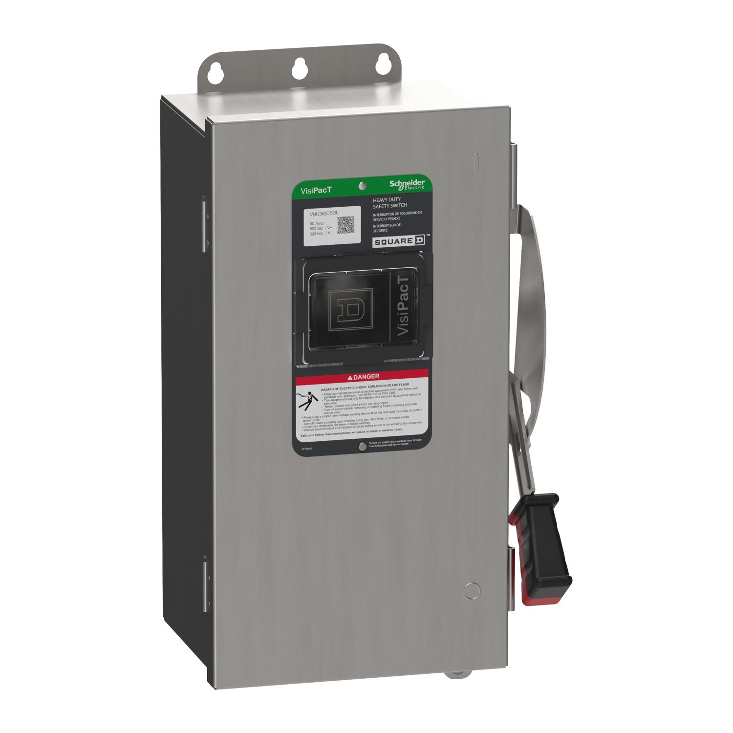 Square D™ VHU362DSGLEI Heavy Duty Safety Switches