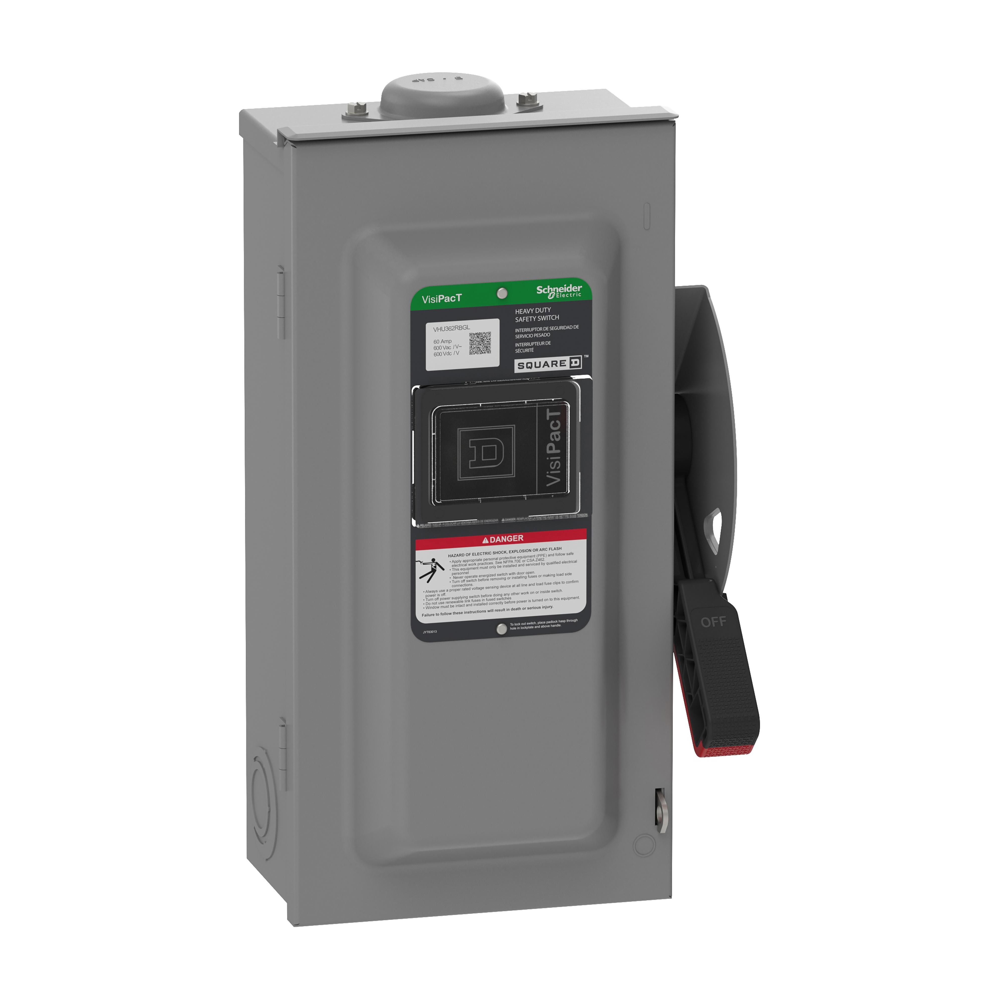 Square D™ VHU362RBGL Heavy Duty Safety Switches