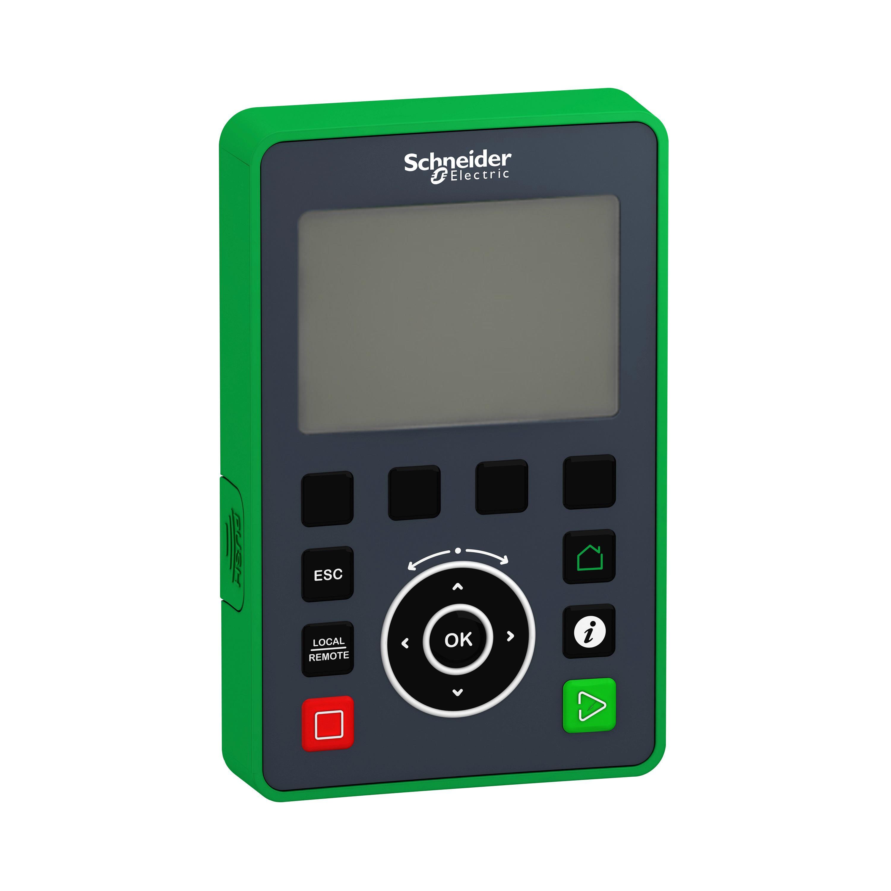 Square D™ VW3A1111 Altivar® Backlit LCD Screen Graphic Display Terminal