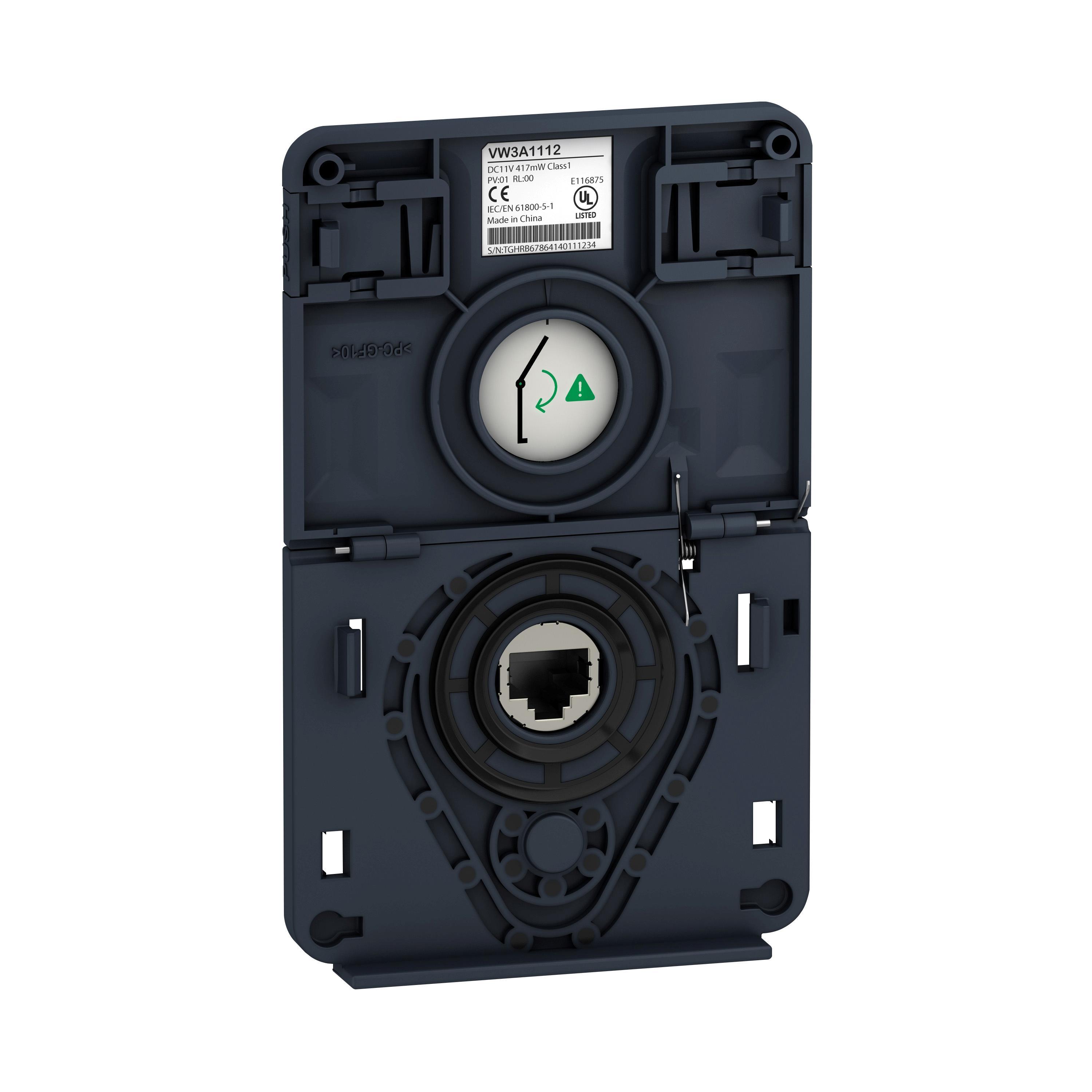Square D™ VW3A1112 Door Mounting Kit, For Use With Altivar® Machine ATV340, ATV320, Altivar® Easy 610 and Altivar® Process ATV900, ATV600 Variable Speed Drive, Graphic Keypad, IP65 Degree of Protection