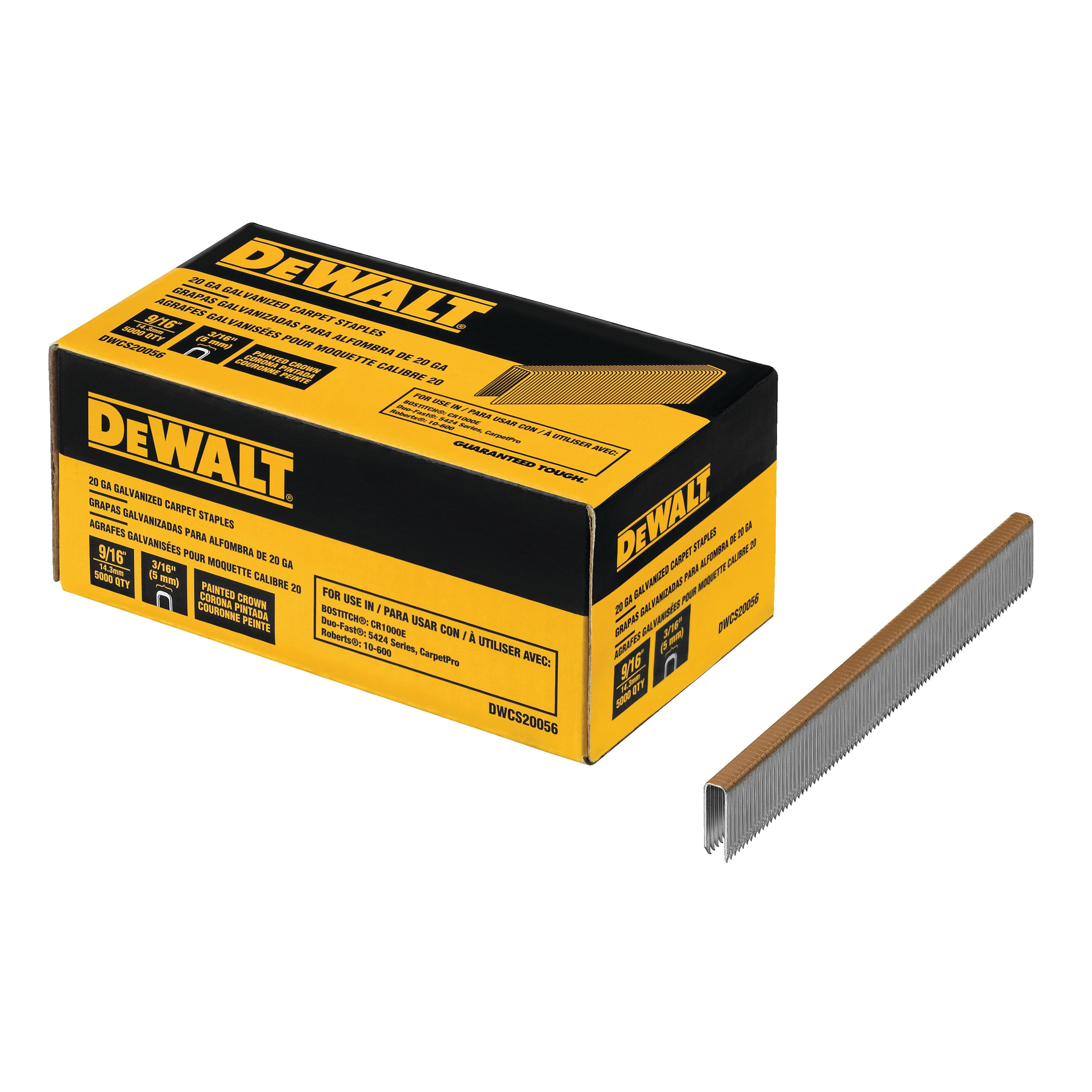 DeWALT® DWCS20056 Staples