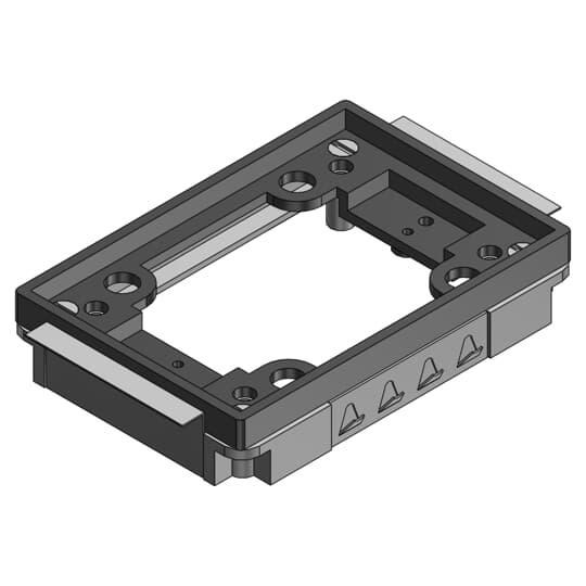 Steel City® 641-P-TAC-BLK Floor Box Service Fittings