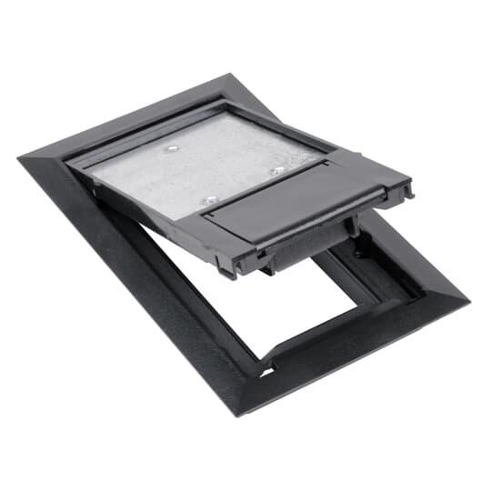 Steel City® 664-CST-SW-BLK Floor Box Covers