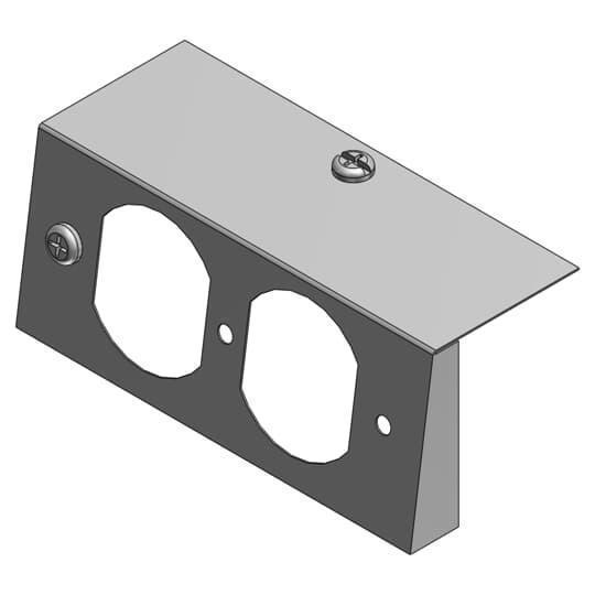 Steel City® 664-S-RP Floor Box Service Fittings