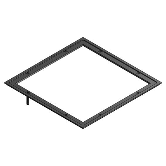 Steel City® 668-TRIM-BLK Floor Box Service Fittings