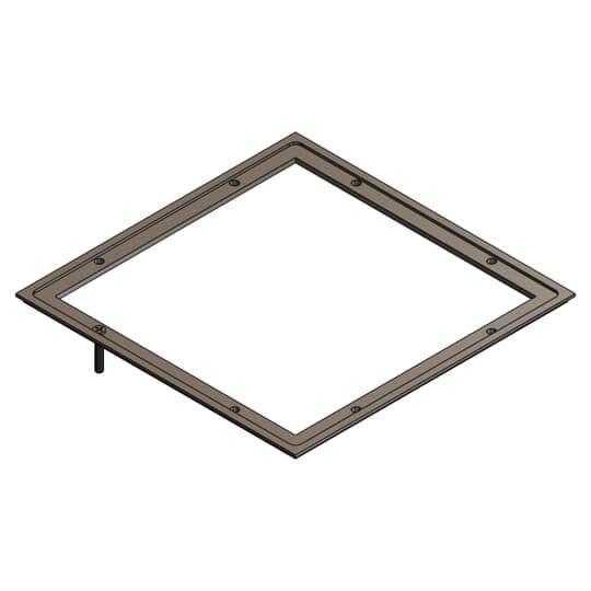 Steel City® 668-TRIM-BRN Floor Box Adjusting Rings