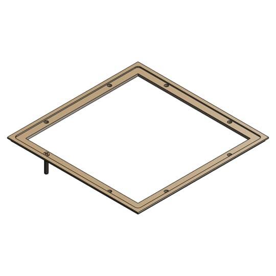 Steel City® 668-TRIM-BRS Floor Box Service Fittings