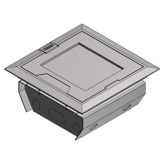 Steel City® AFM-4-ALM Raised Floor Outlet Box Modules