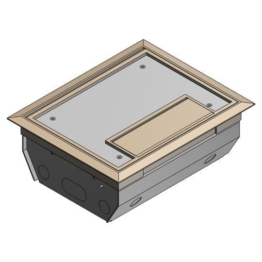 Steel City® AFM-6-BGE Raised Floor Outlet Box Modules