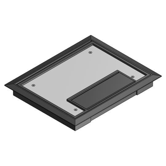Steel City® AFM6-CST-SW-BLK Floor Box Covers