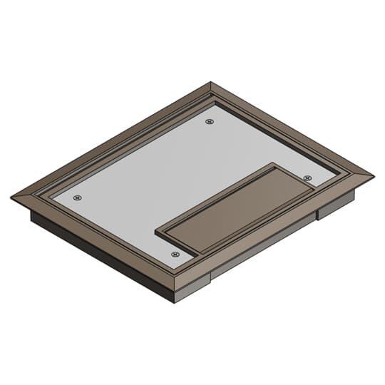 Steel City® AFM6-CST-SW-BRN Floor Box Covers