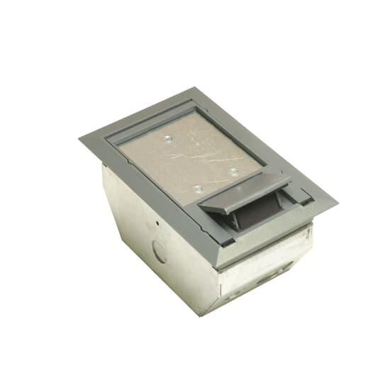 Steel City® AFM-2-GRY Raised Floor Outlet Box Modules