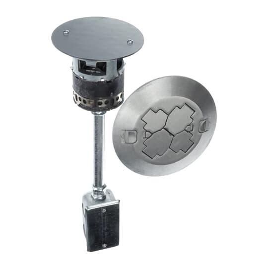 Steel City® FPT3-2P-2C-ALM Poke-Through Assembled Units