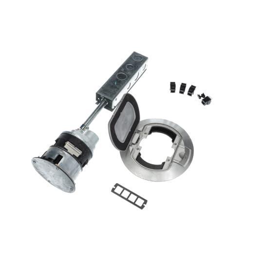 Steel City® FPT4-4P-4C-TALM Poke-Through Assembled Units